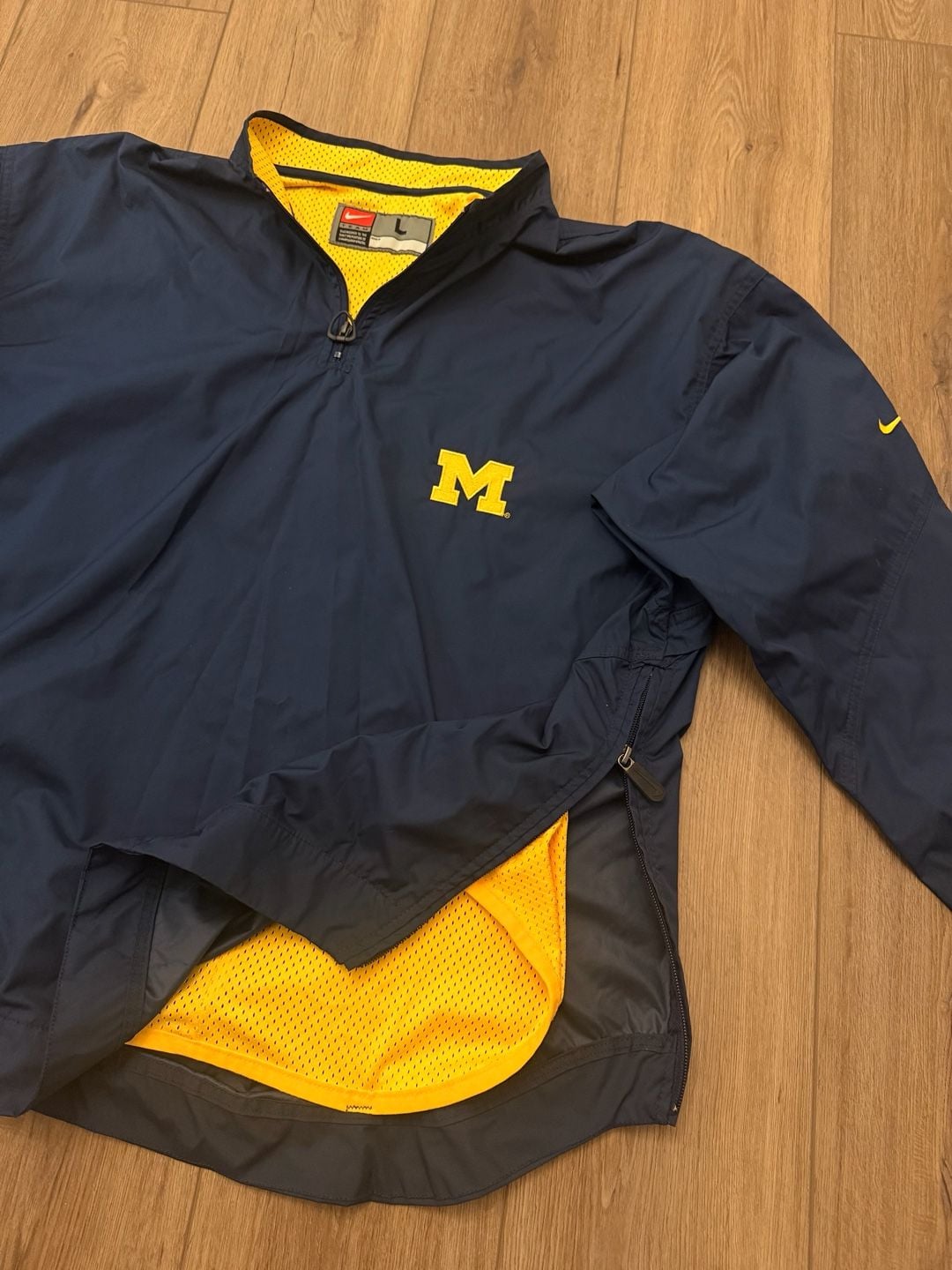 Nike Michigan Wolverines College Football Windbreaker 4