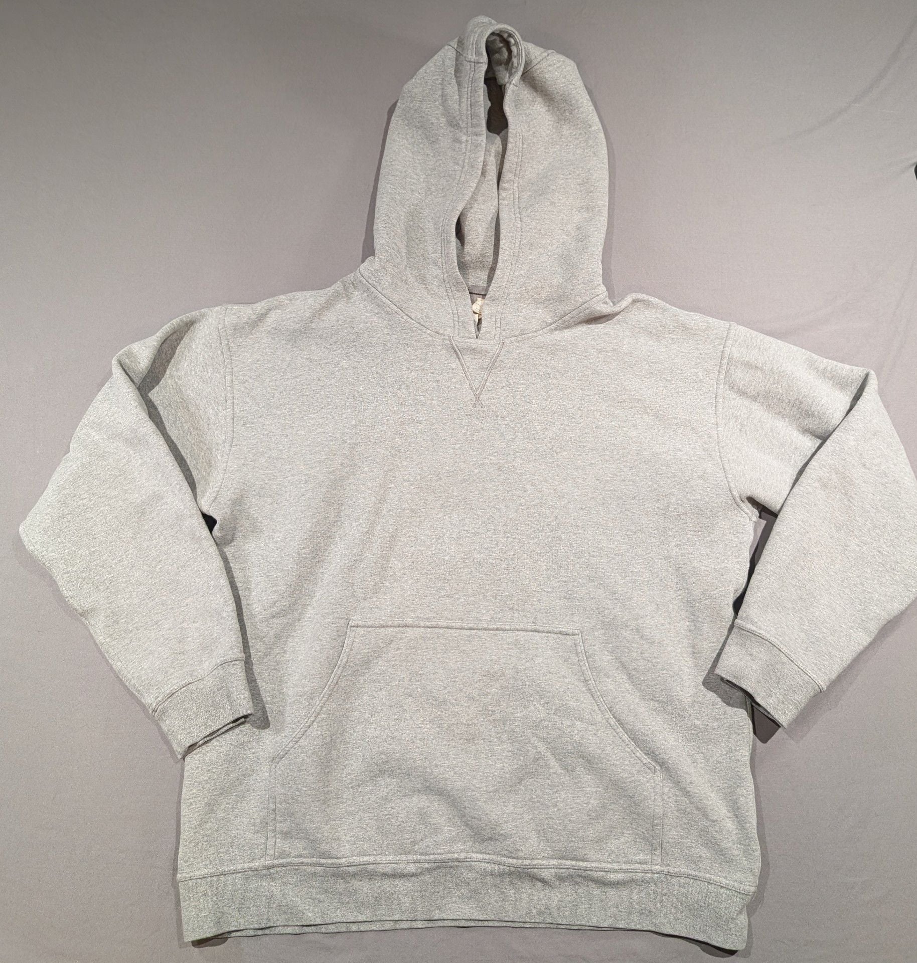 Lululemon All Yours Hoodie Sz 14 Heathered Gray Pullover Sweatshirt Super Comfy 8
