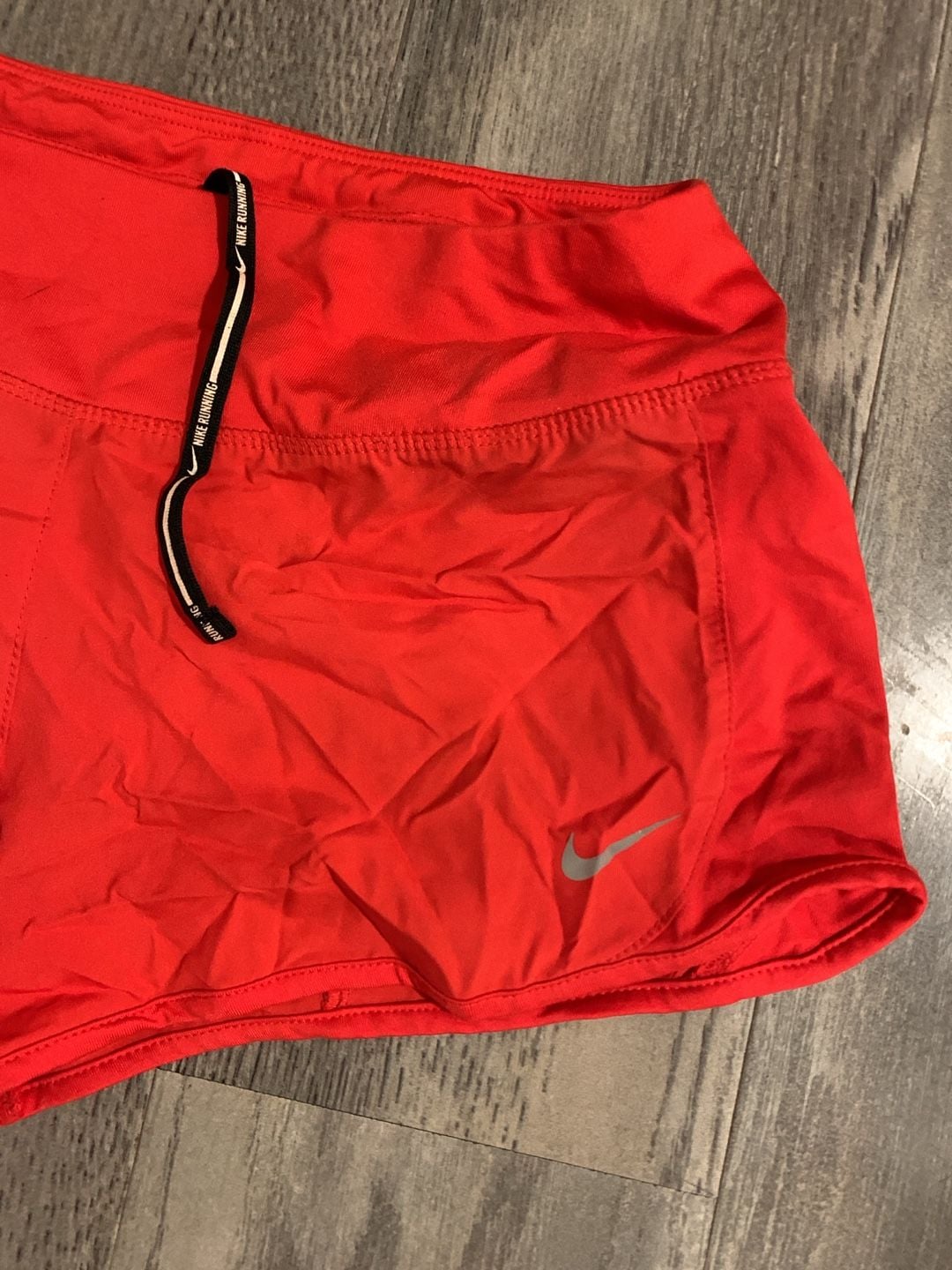 Y2K Nike Dri-FIT Running Shorts Size S Red Athletic Activewear 3