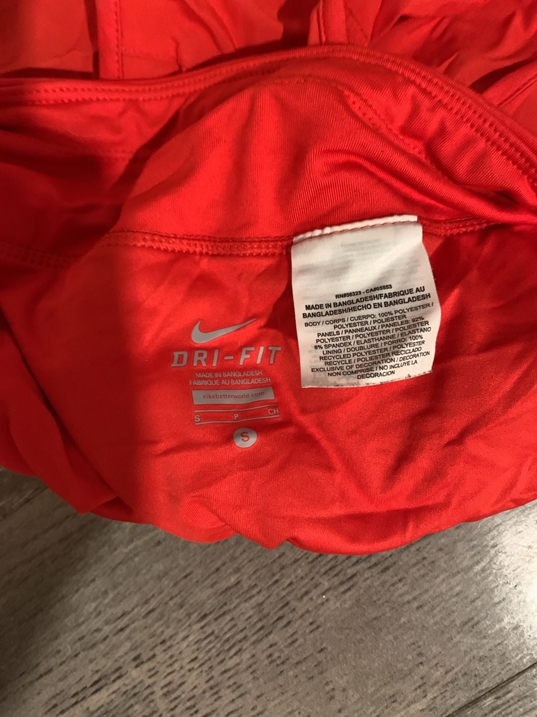 Y2K Nike Dri-FIT Running Shorts Size S Red Athletic Activewear 7