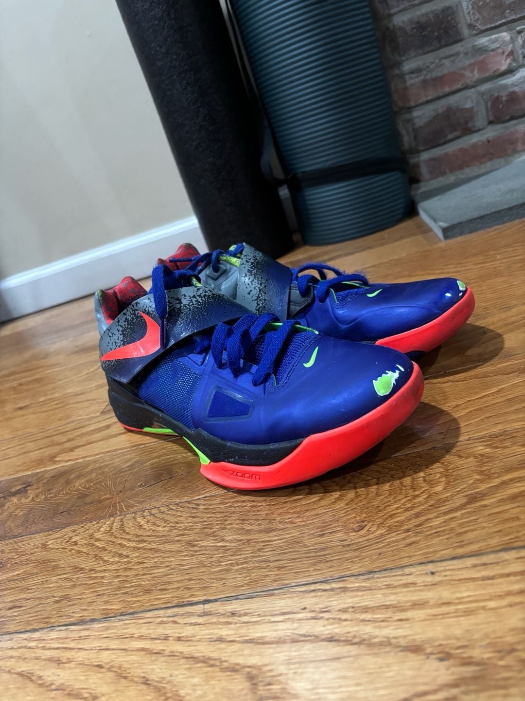 Nike KD 4 Nerf 2024 Men’s Size 10.5 Basketball Shoes FQ8180-400 4