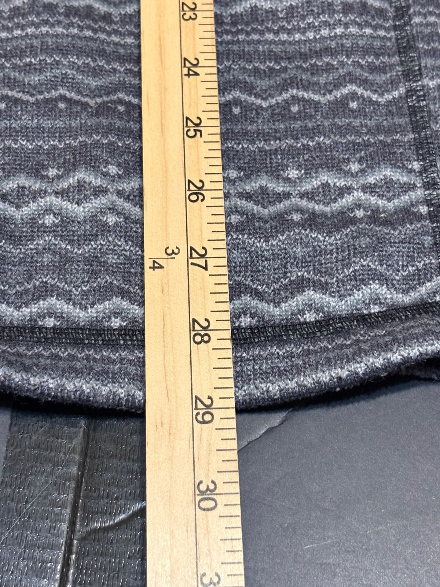 The North Face 1/4 Zip Fleece Pullover XXL/TTG Gray Fair Isle Pattern 8