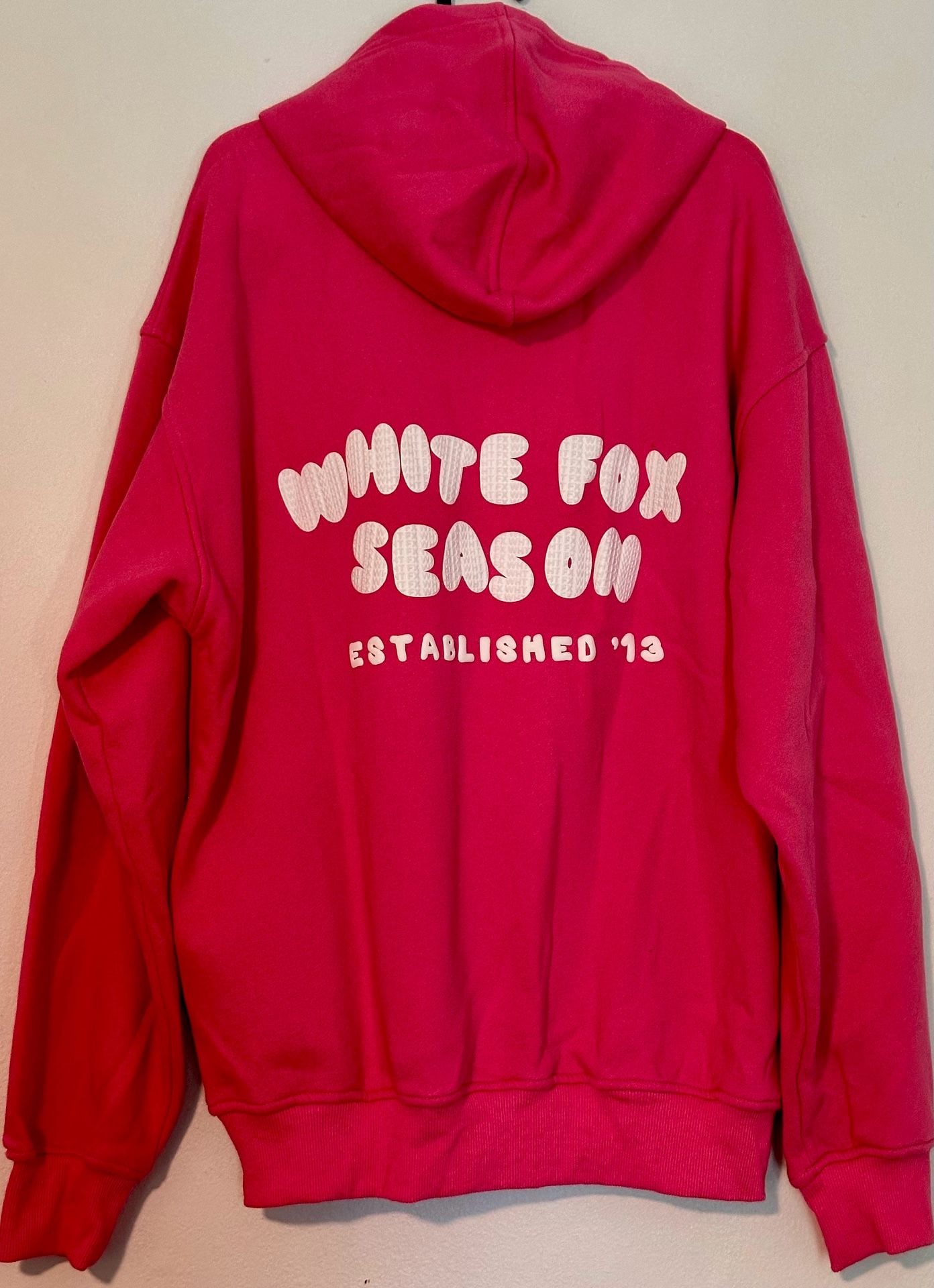 White Fox Boutique Season Hoodie Pink 2