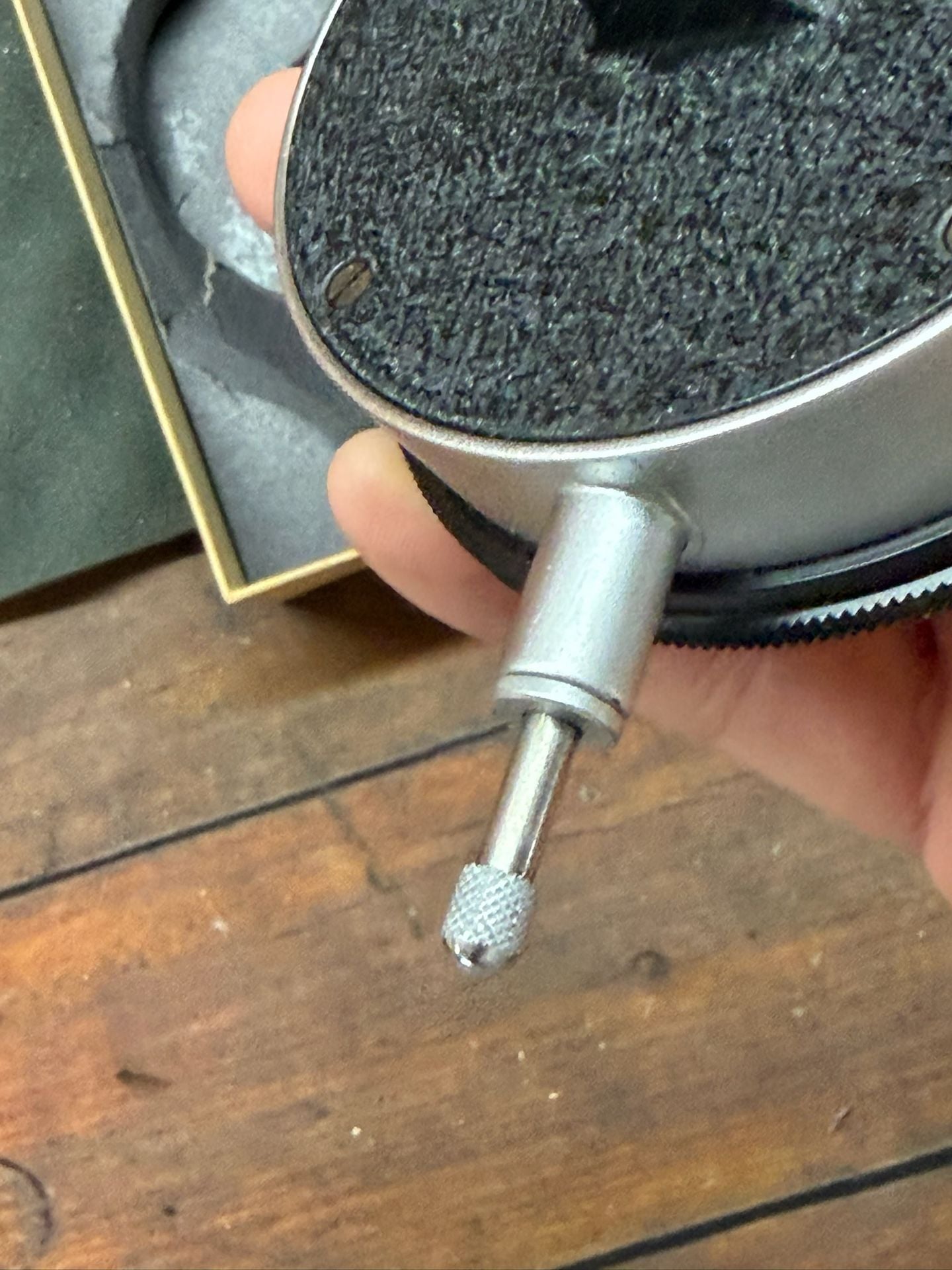Starrett 656-341 Nonshock Dial Indicator With Box looks nos  10