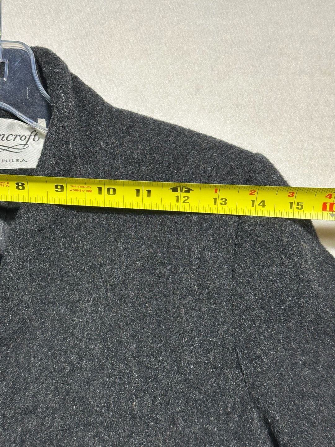 Ferncroft Vintage Wool Overcoat Gray 5
