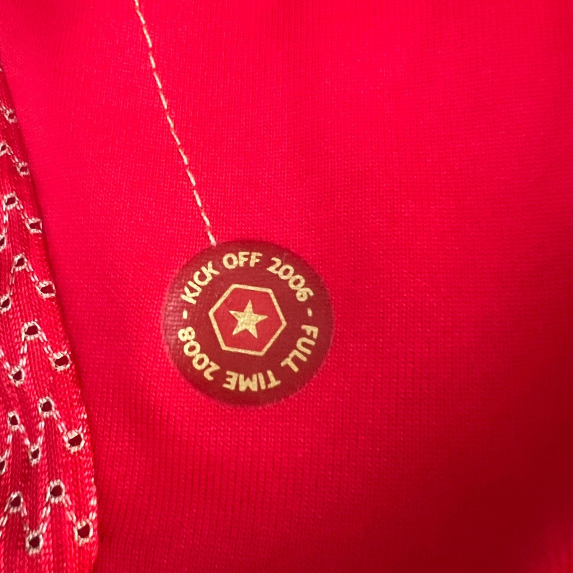 Umbro England Football Soccer Shirt Red Youth XL Kickoff 2006 Full Time 2008 7