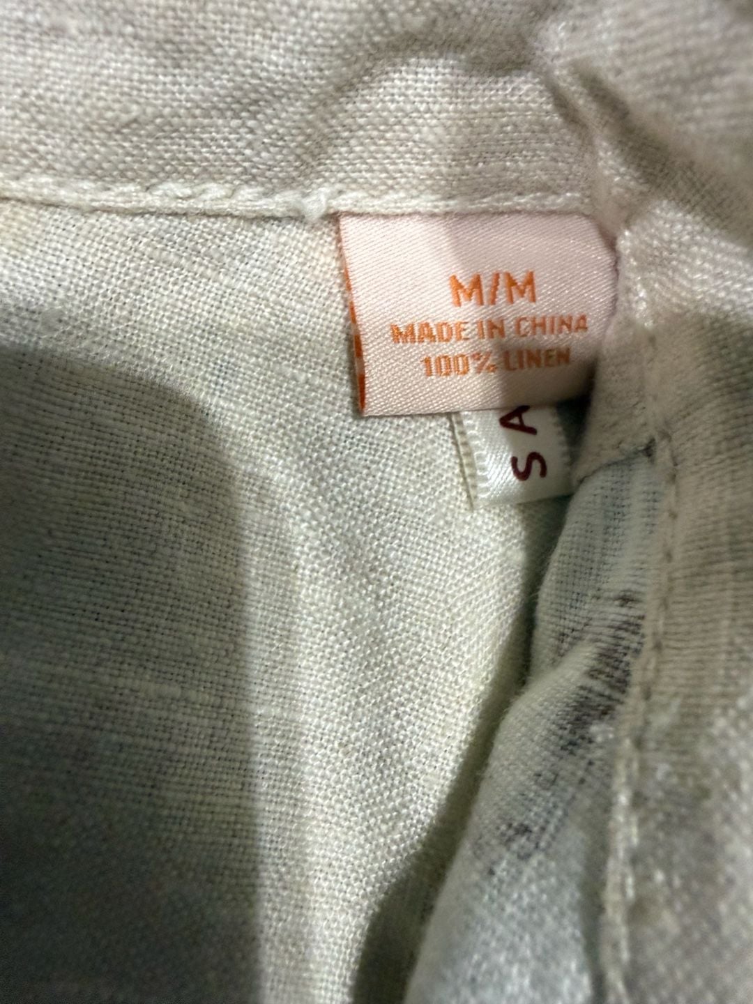 Tommy Bahama Relax Linen Button Up Shirt Size M Multicolored 8