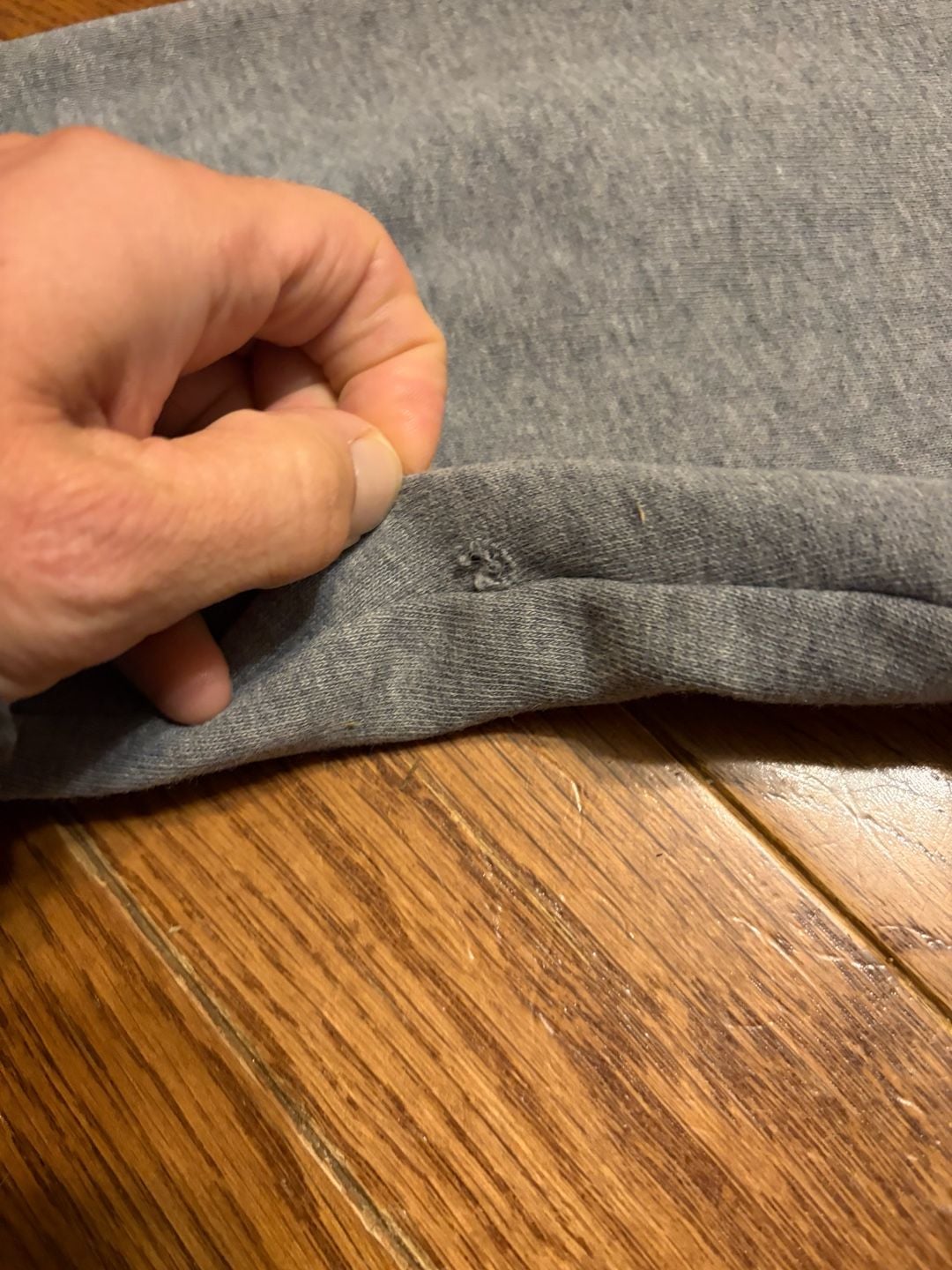 American Eagle Super Soft Hoodie Size M Gray AE Logo Pullover 4