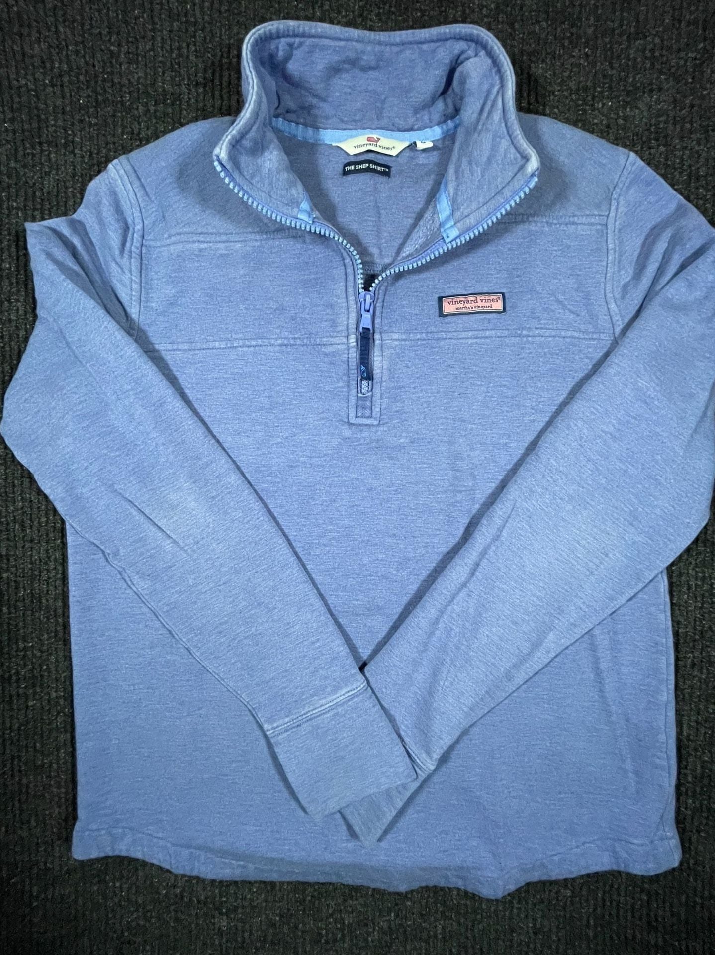 Vineyard Vines The Shep Shirt and Joggers Size M Blue Quarter Zip Pullover 2