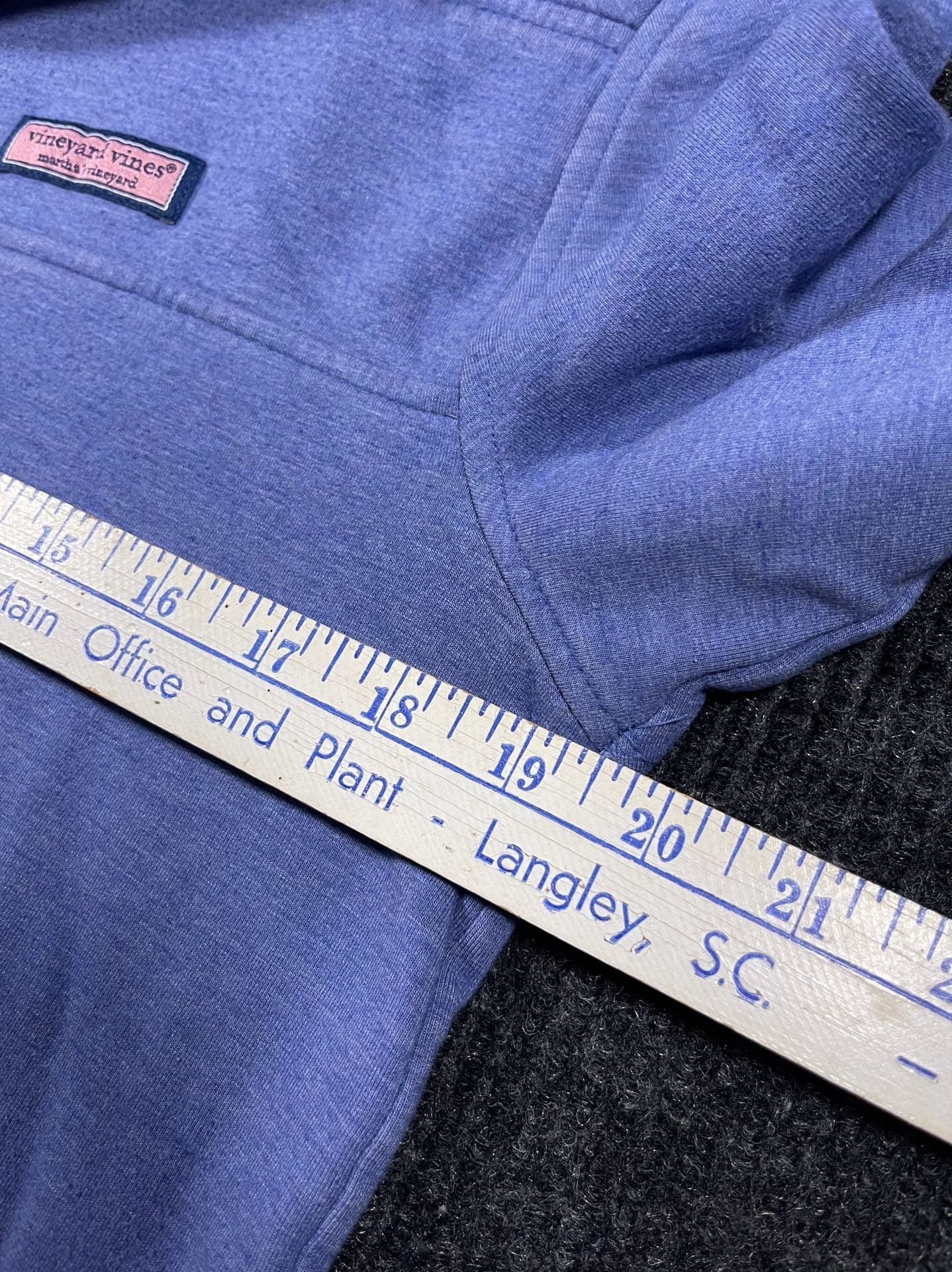 Vineyard Vines The Shep Shirt and Joggers Size M Blue Quarter Zip Pullover 3