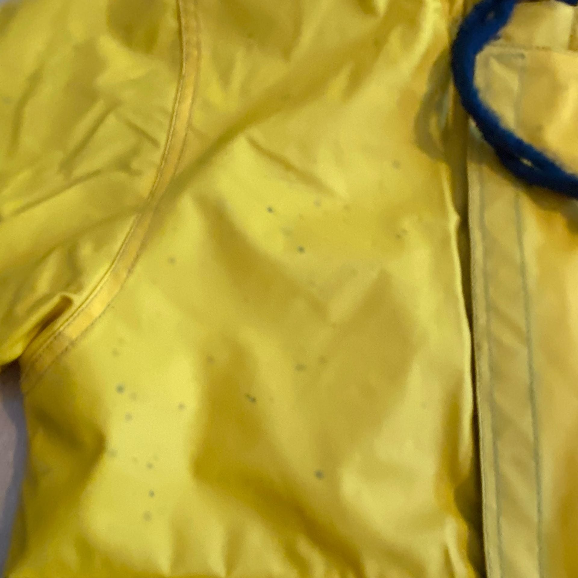 Tintin Yellow Rain Jacket Graphic Logo Outerwear 6