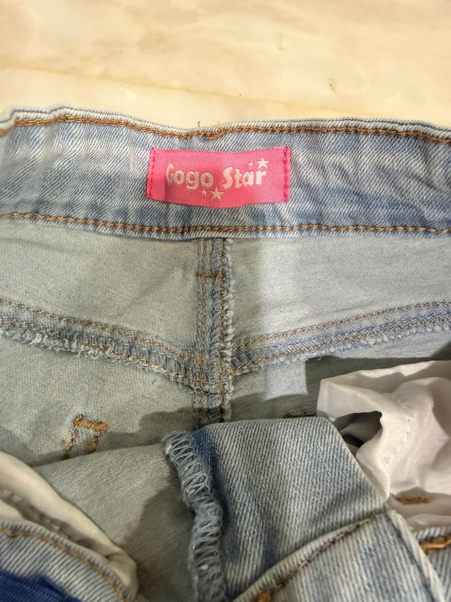 Gogo Star Jeans Size 7 Bows 5