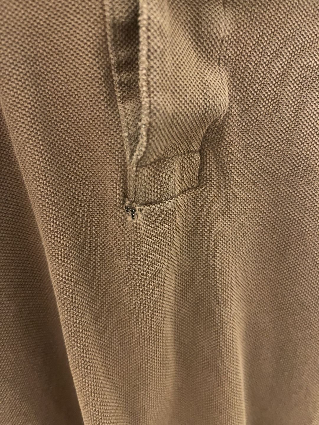 Lacoste Polo Shirt Size 5 Brown Short Sleeve Cotton 5