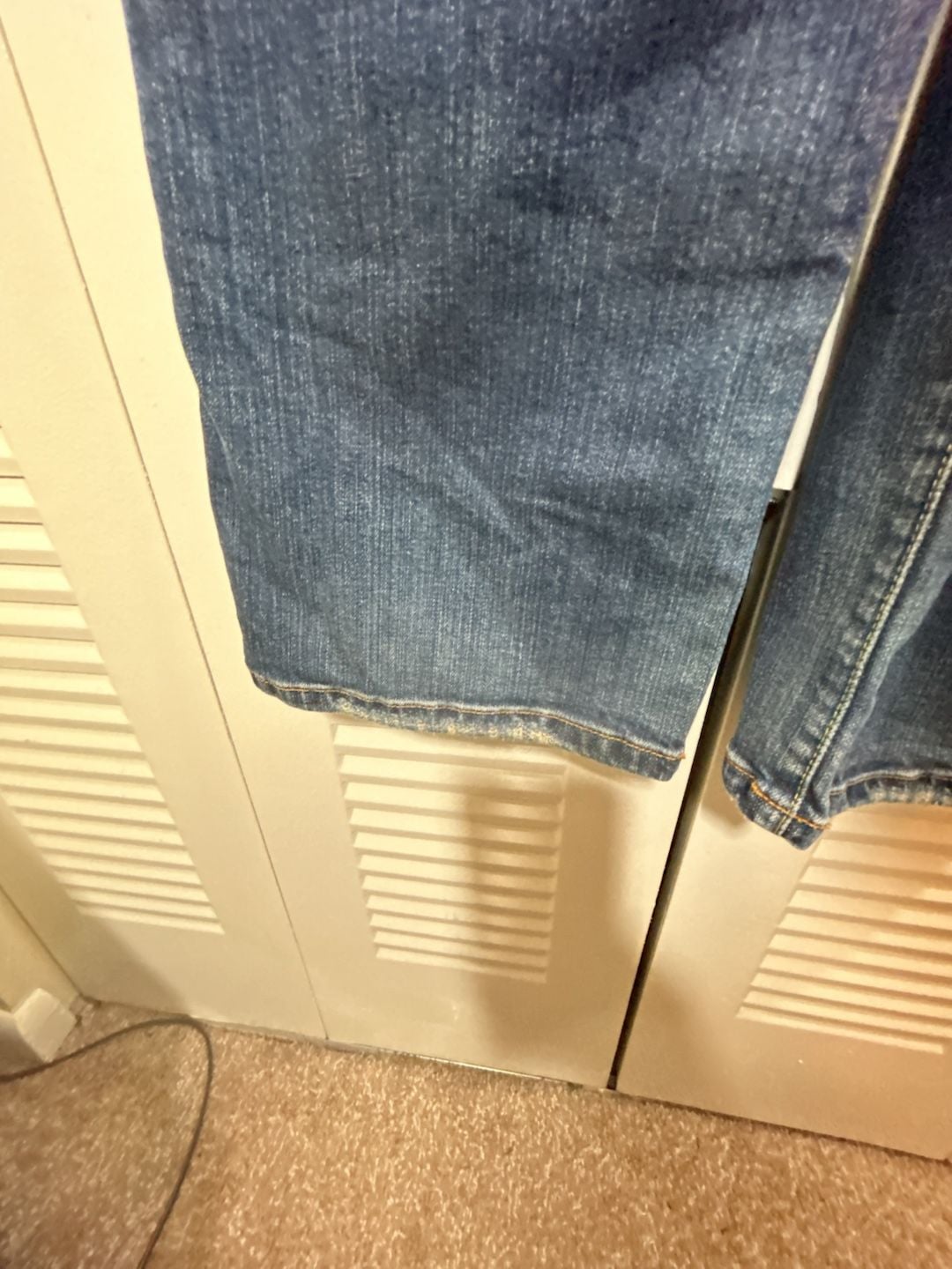Lucky Brand Sugar Jean Straight Jeans Size 34x32 Blue Denim Vintage 12
