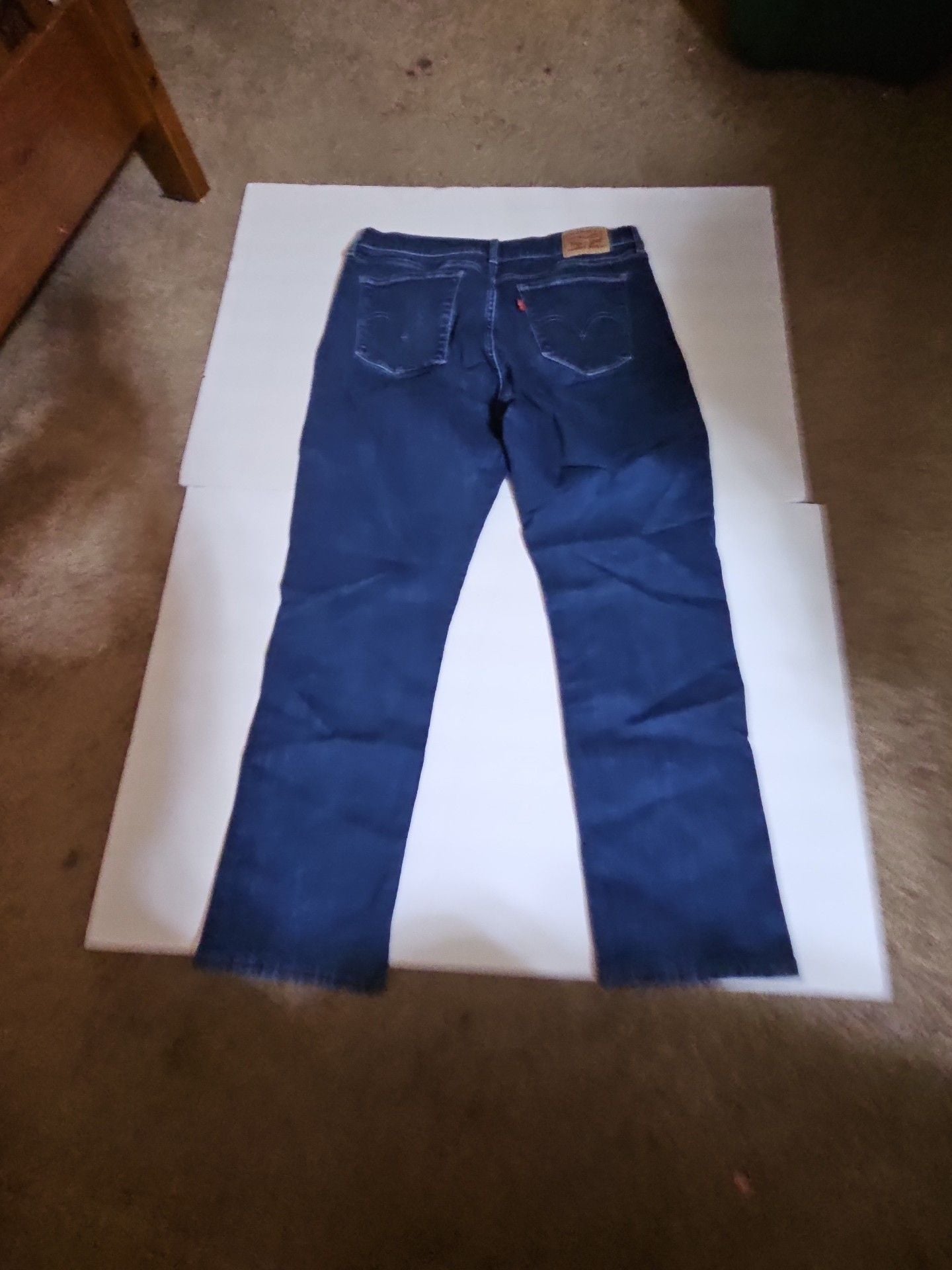Levi's Classic Straight Jeans Size 31 Blue Denim 3