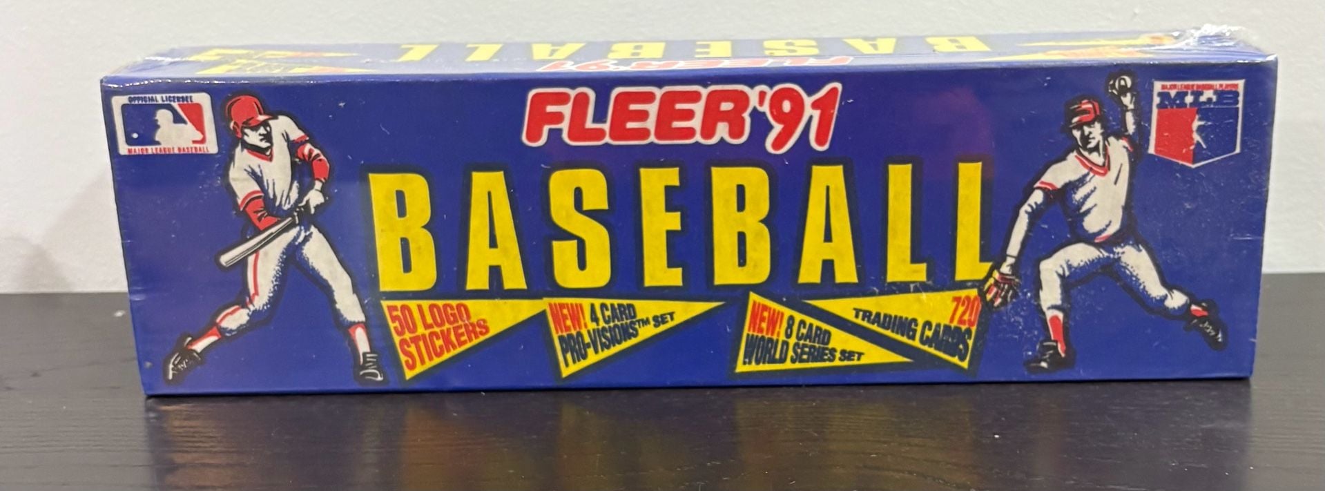 Fleer '91 Baseball Trading Card Unopened Wax Box Factory Sealed 1