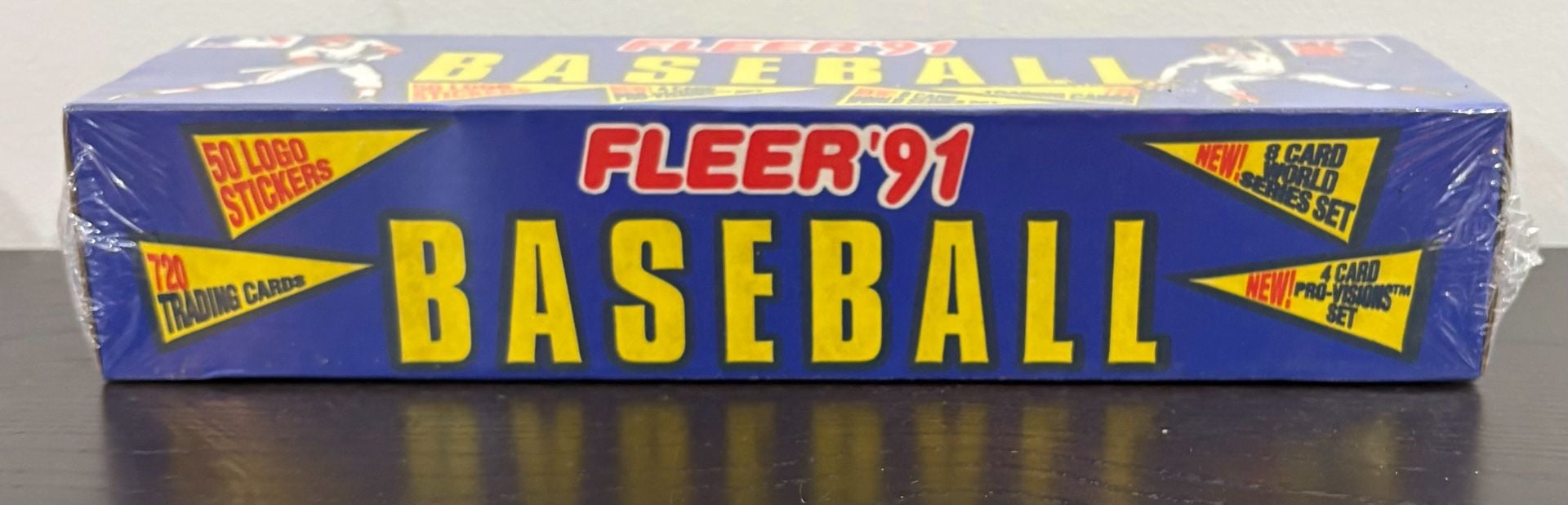 Fleer '91 Baseball Trading Card Unopened Wax Box Factory Sealed 2