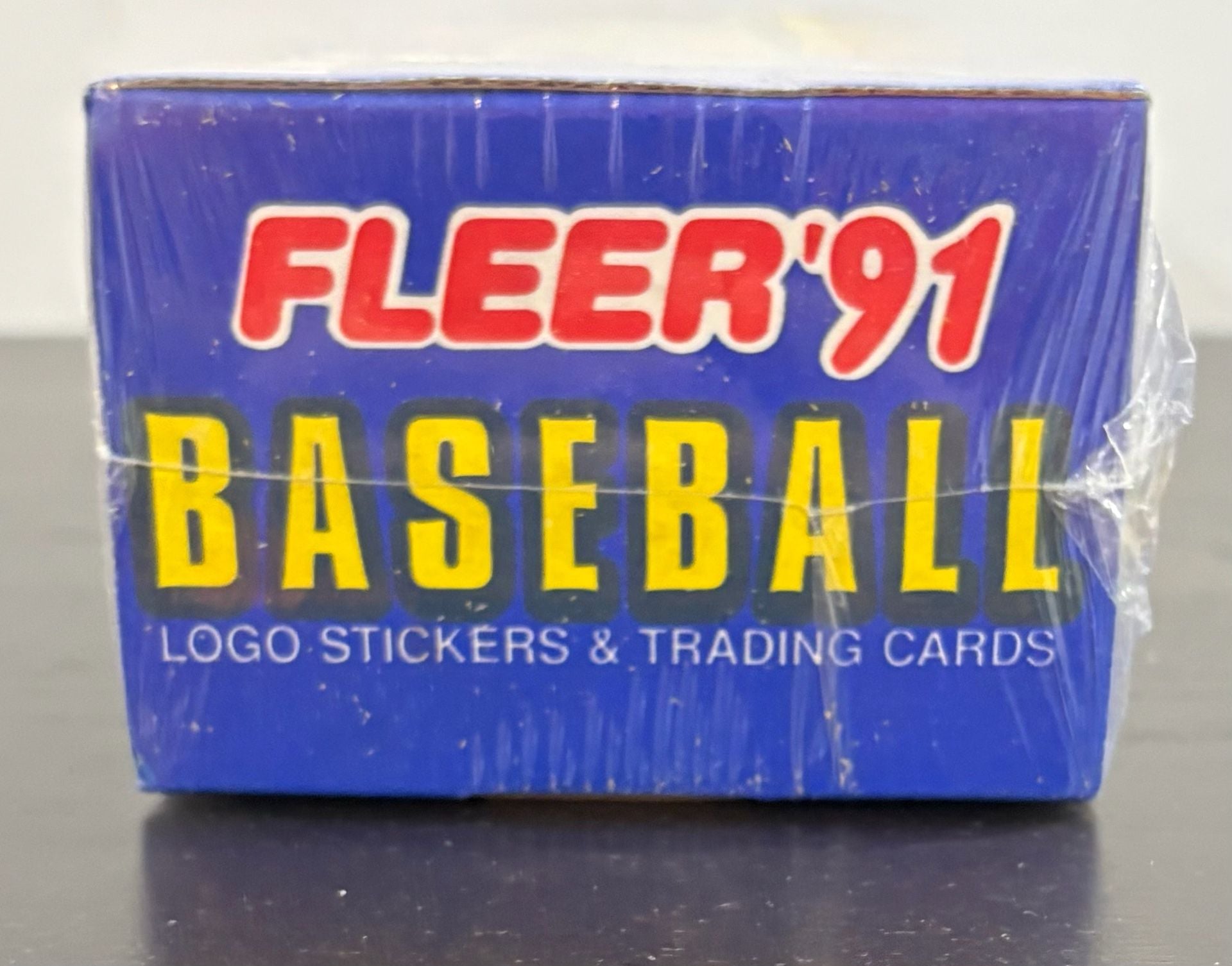 Fleer '91 Baseball Trading Card Unopened Wax Box Factory Sealed 4