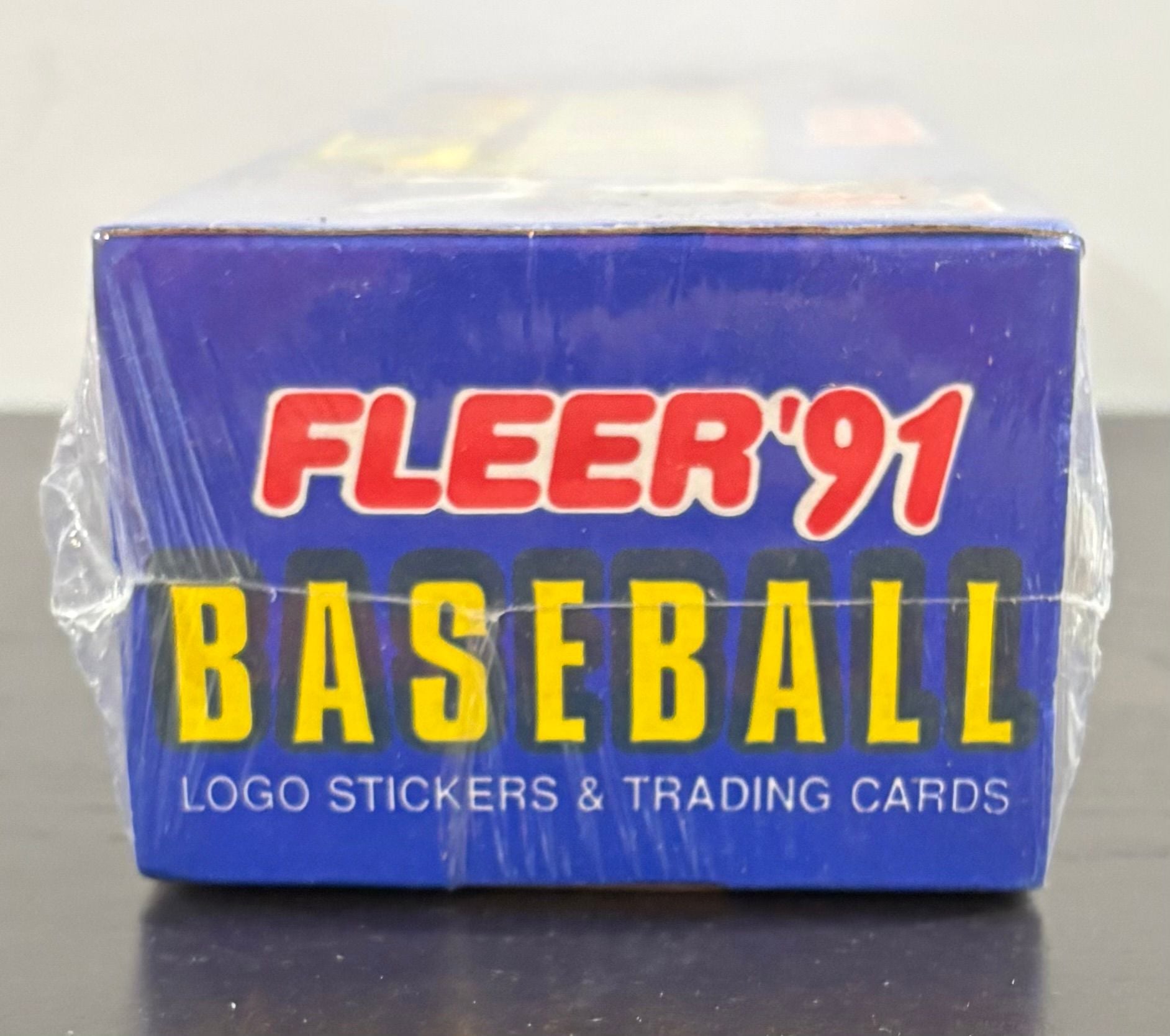 Fleer '91 Baseball Trading Card Unopened Wax Box Factory Sealed 5