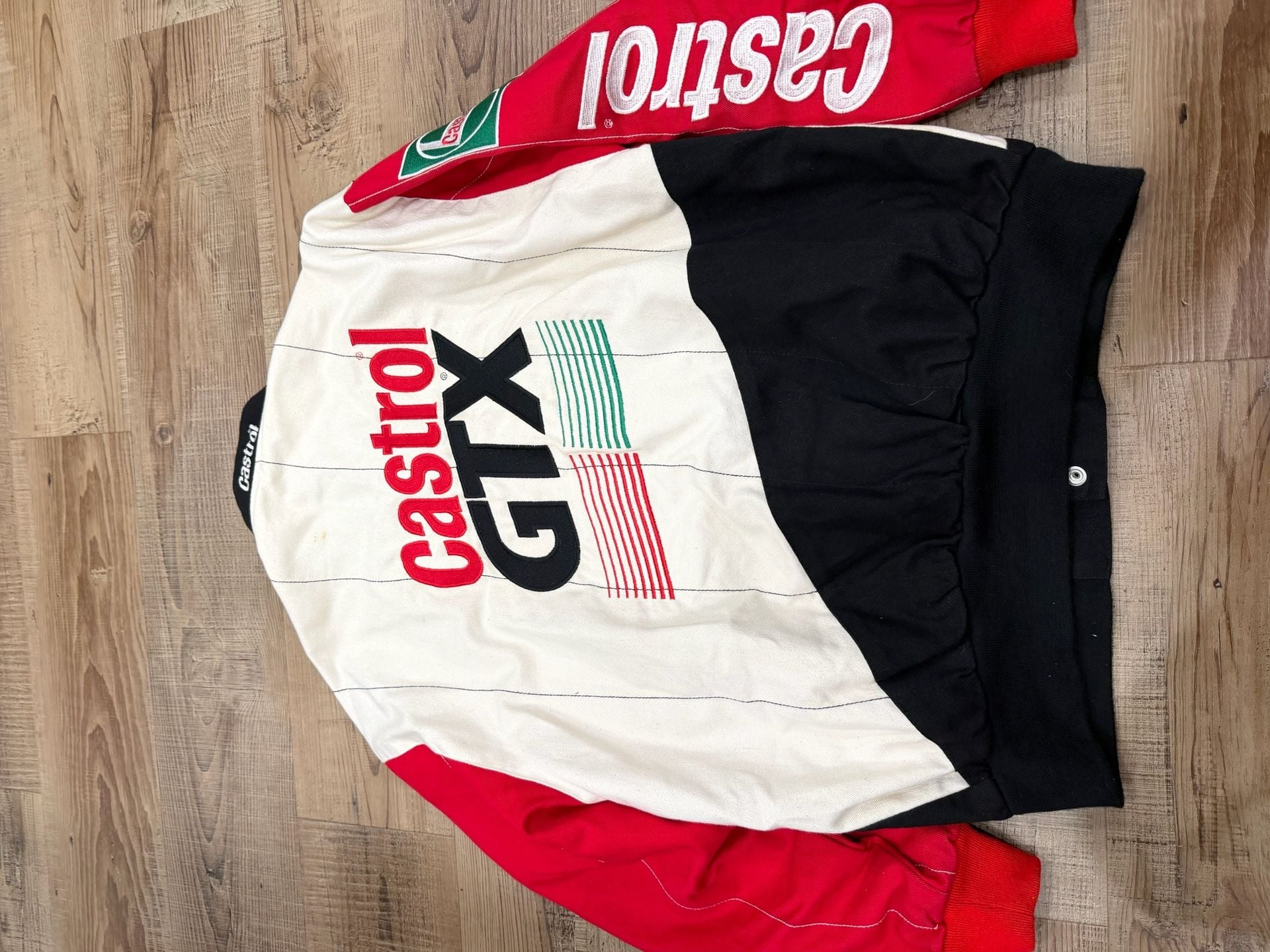 Vintage Castrol GTX John Force Racing Jacket Size XL SEE PHOTOS 9