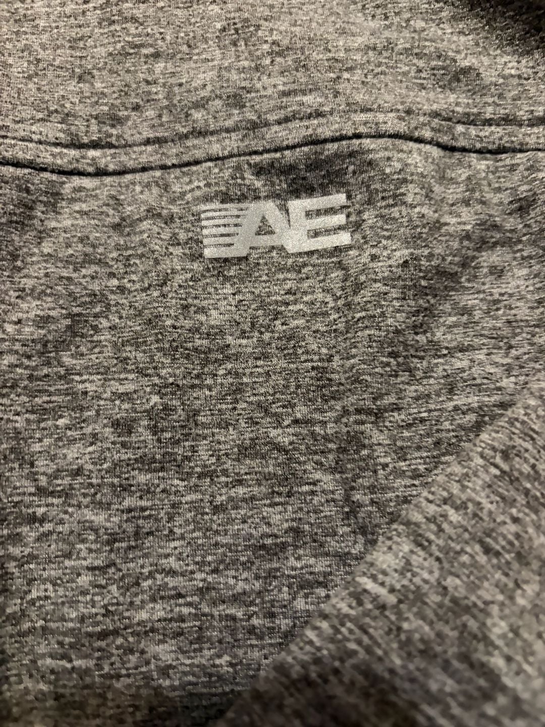 American Eagle 24/7 Active Hoodie Size M Gray Performance 3