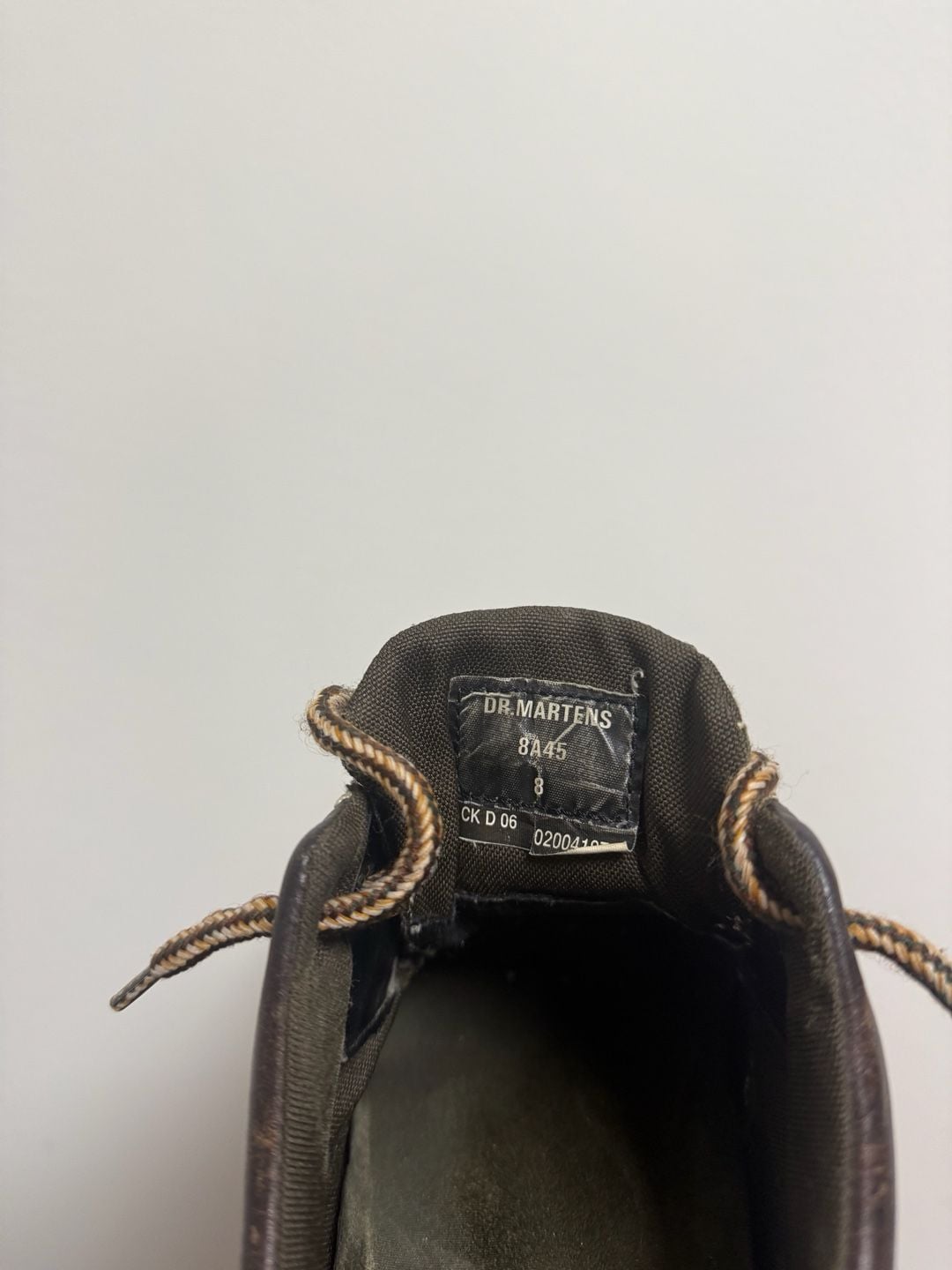 Dr. Martens 8A45 Shoes mens Size 8 Brown Leather Made in England 4