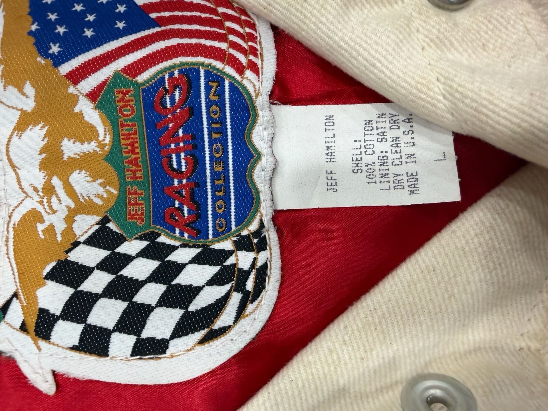 Vintage Castrol GTX John Force Racing Jacket Size XL SEE PHOTOS 7