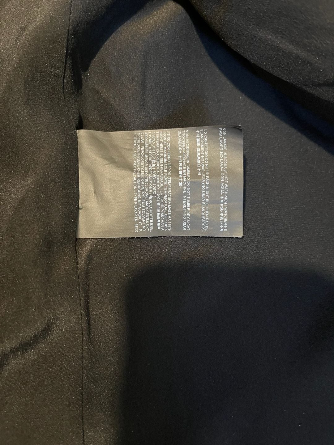 Balenciaga Double Breasted Wool Pea Coat Jacket Size 42 Black 6