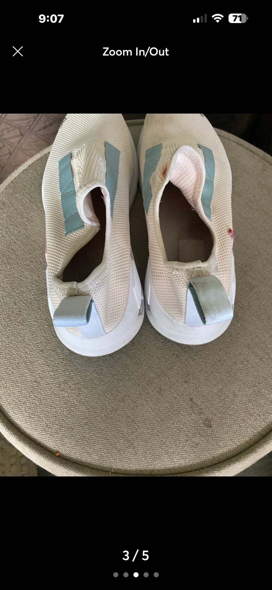 On Cloudtilt Cloudeasy Size 11 Women's Beige Sneakers Shoes 4