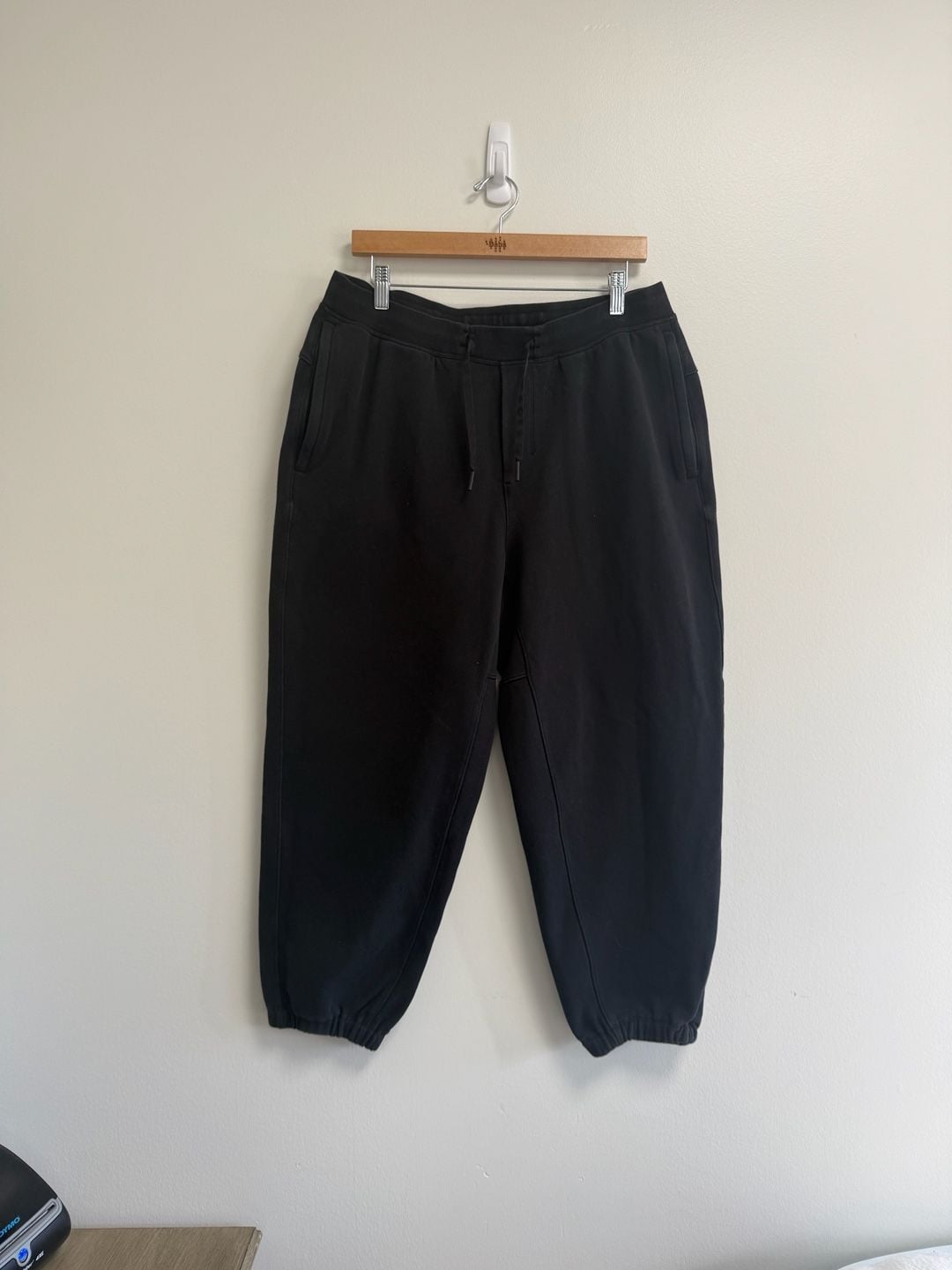 Lululemon Black Jogger Sweatpants Black 3
