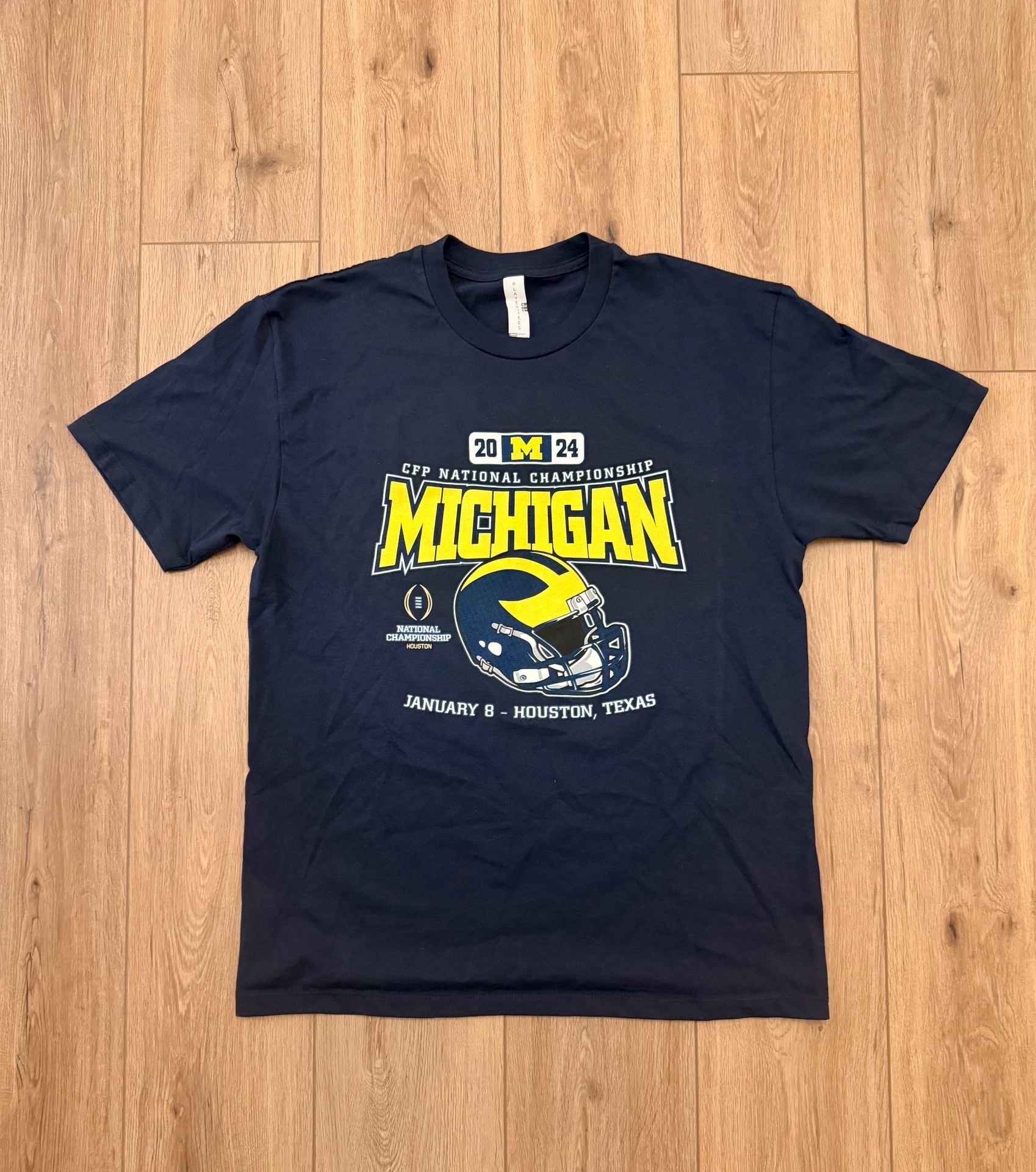 Player Tees Michigan National Champions T-Shirt Size L 2