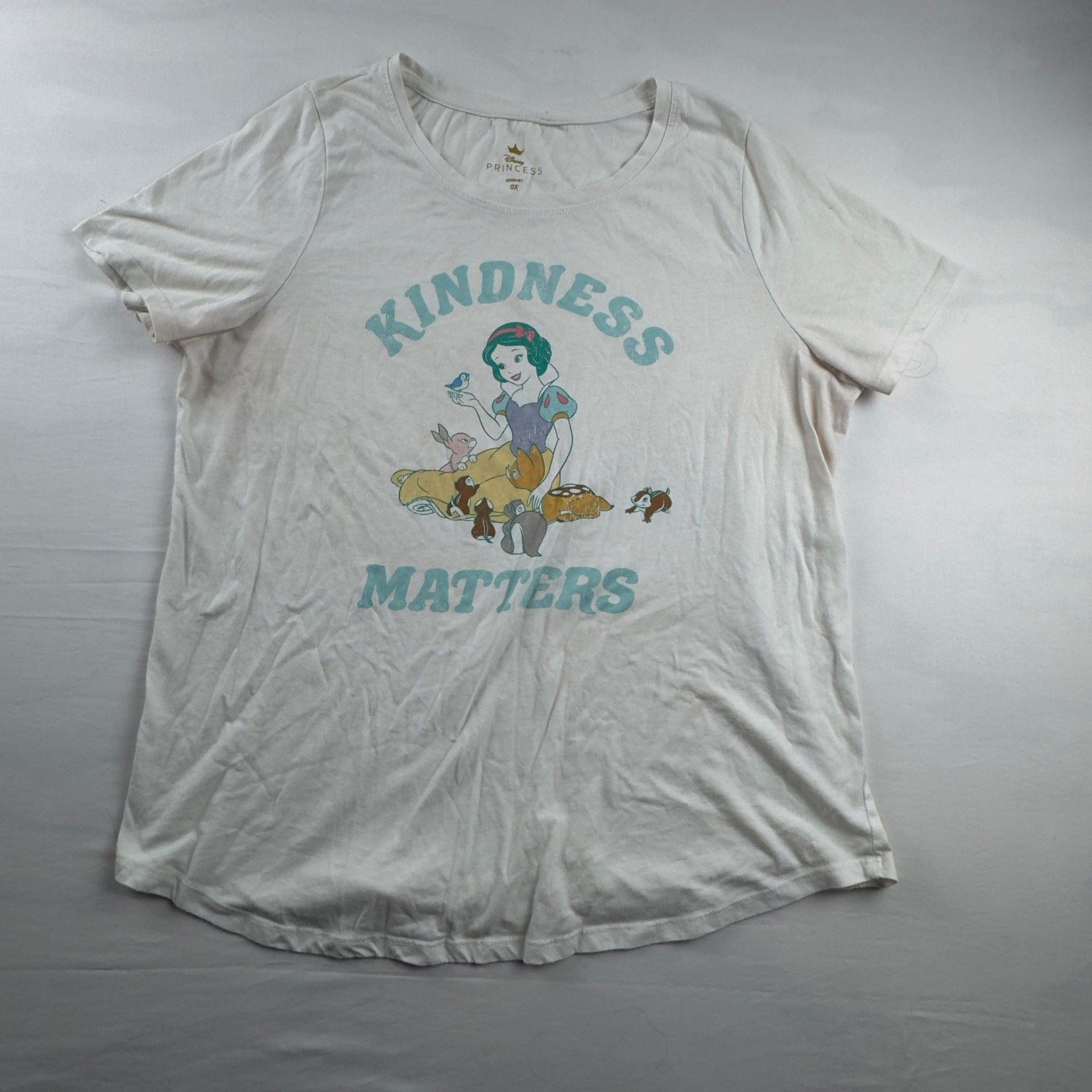 Disney Princess Snow White T-Shirt Size 0X Kindness Matters 1