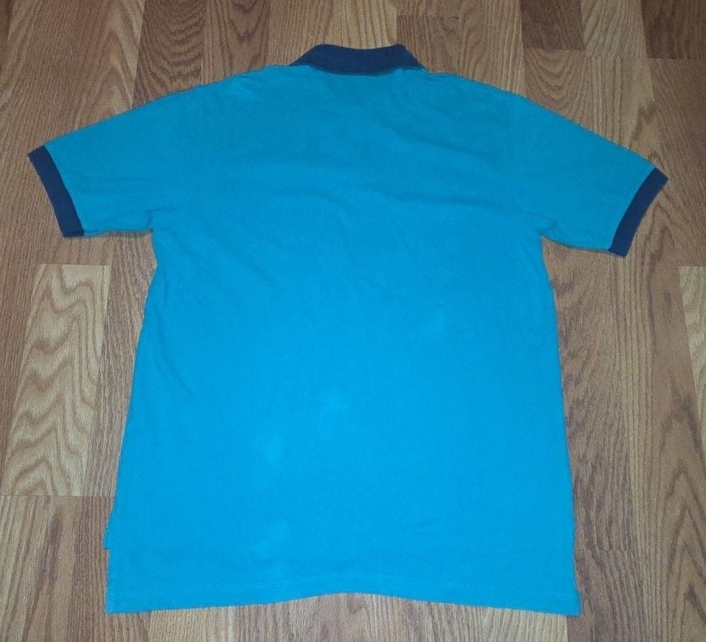 Hard Rock Cafe Seoul Polo Shirt Size XL Blue 4