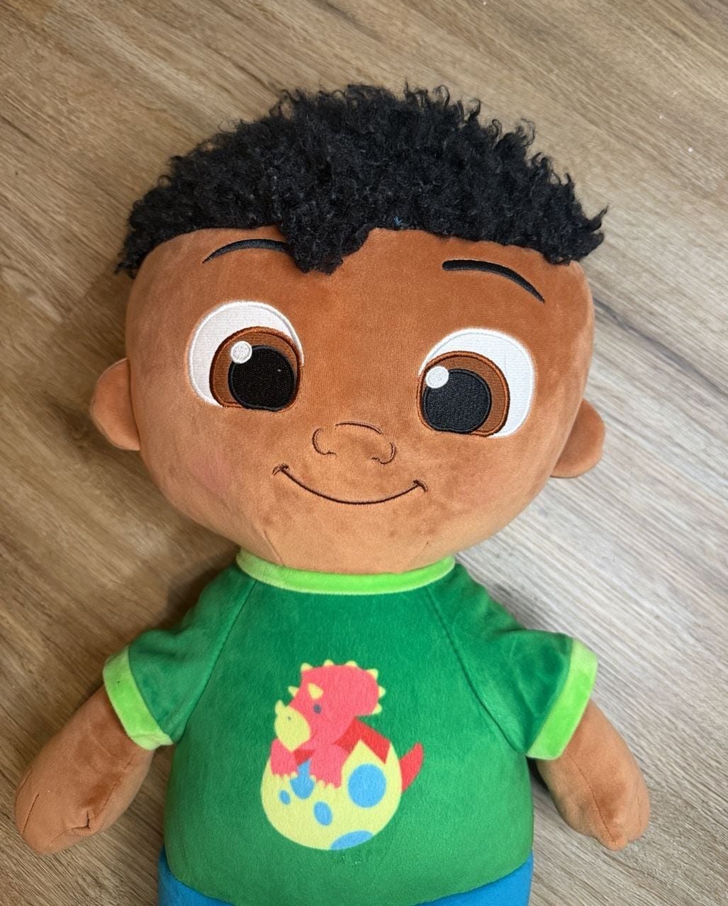 Cocomelon JJ Plush Toy Large 16 Inch Dinosaur Shirt 2