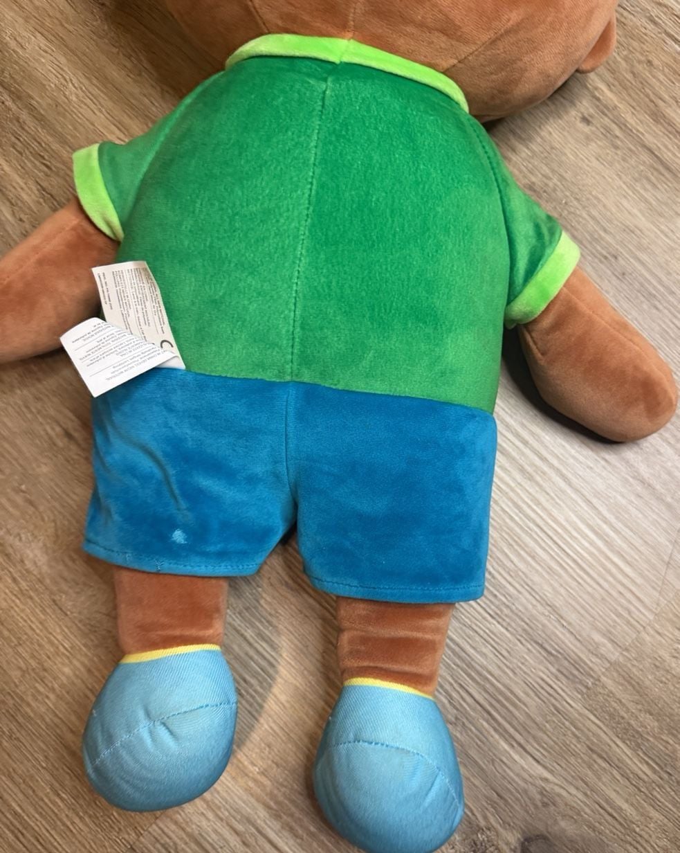 Cocomelon JJ Plush Toy Large 16 Inch Dinosaur Shirt 5