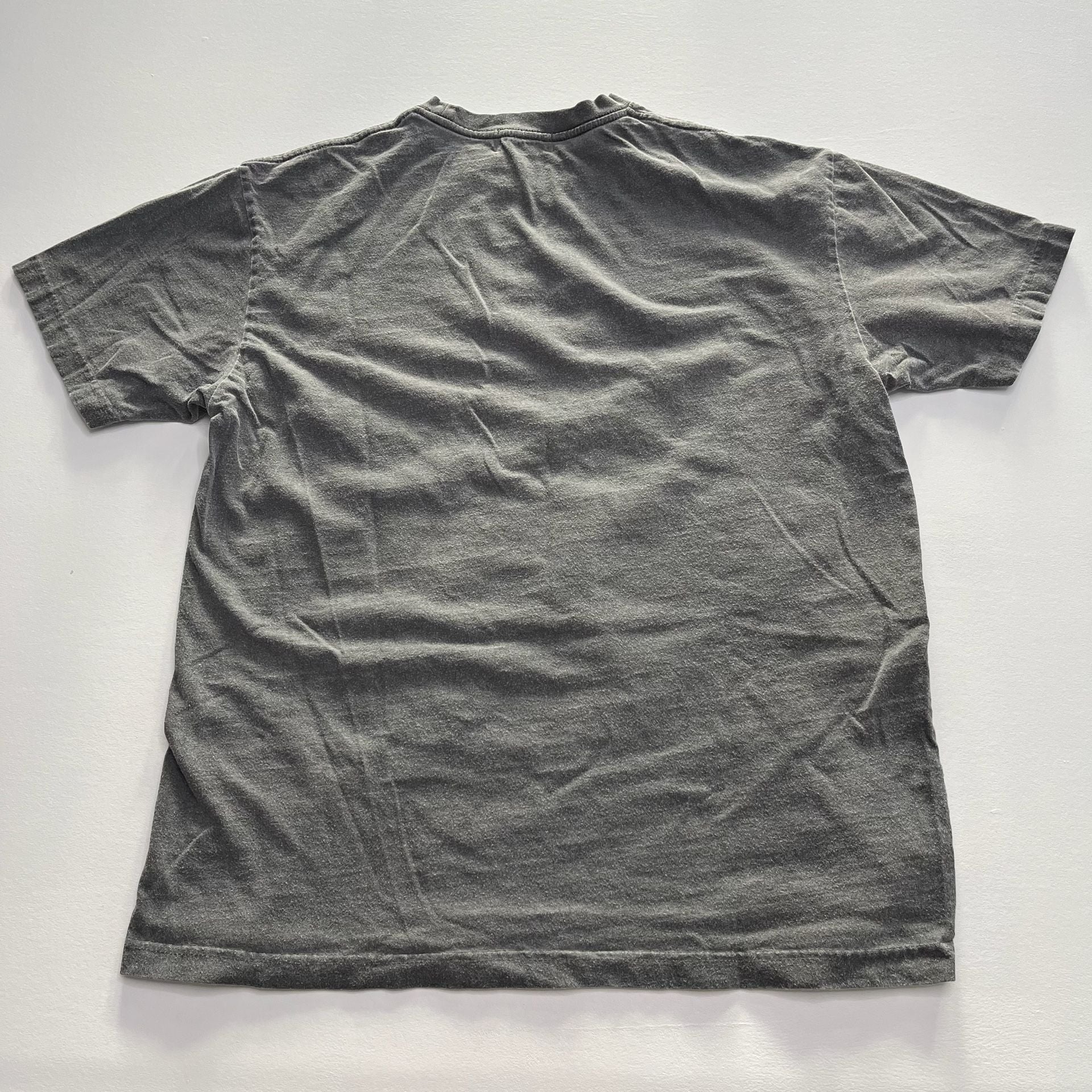 Rhude Shocker T-Shirt Vintage Black Graphic Printed Cotton Oversized 6