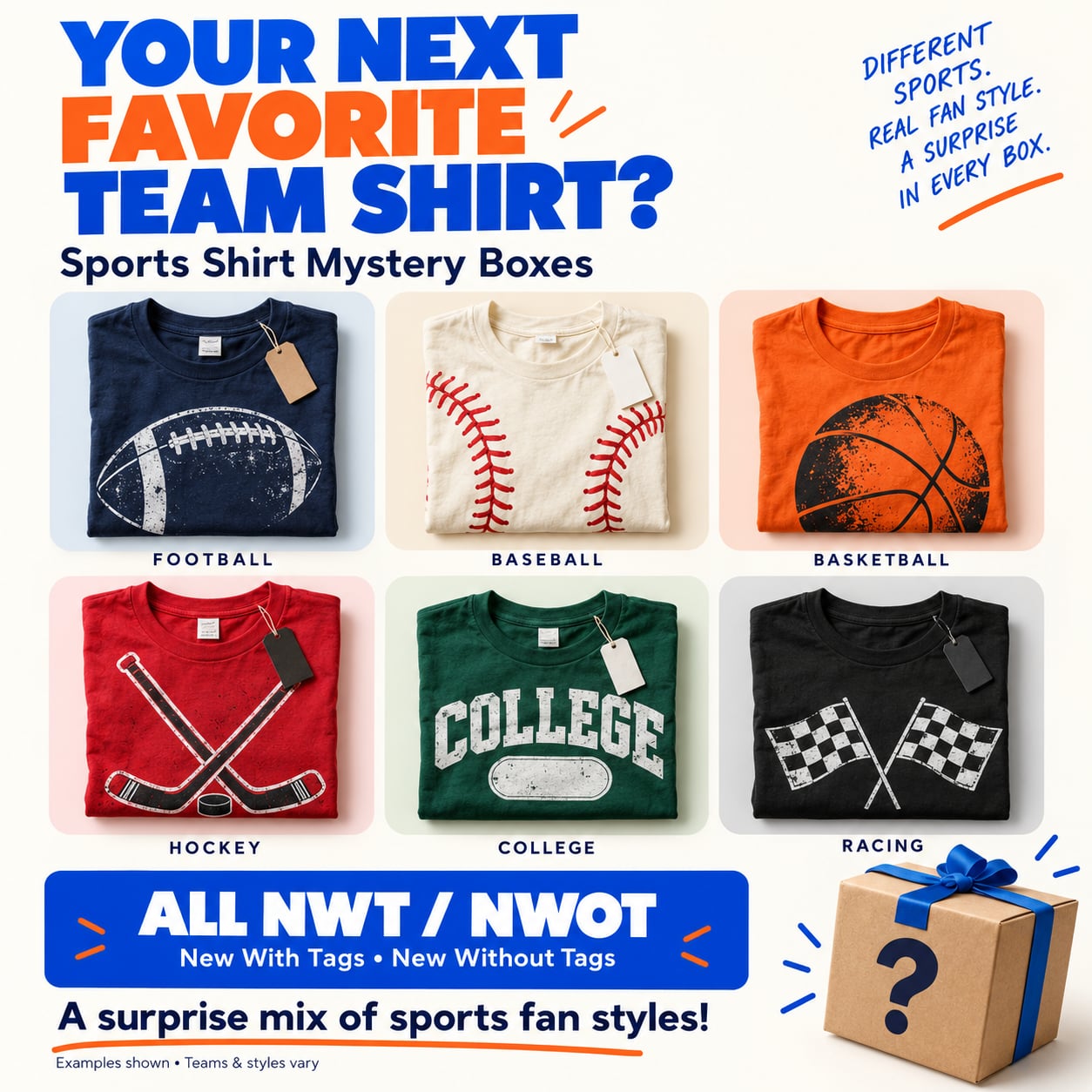 Mystery Sports Shirt Box Size Xtra Large 3