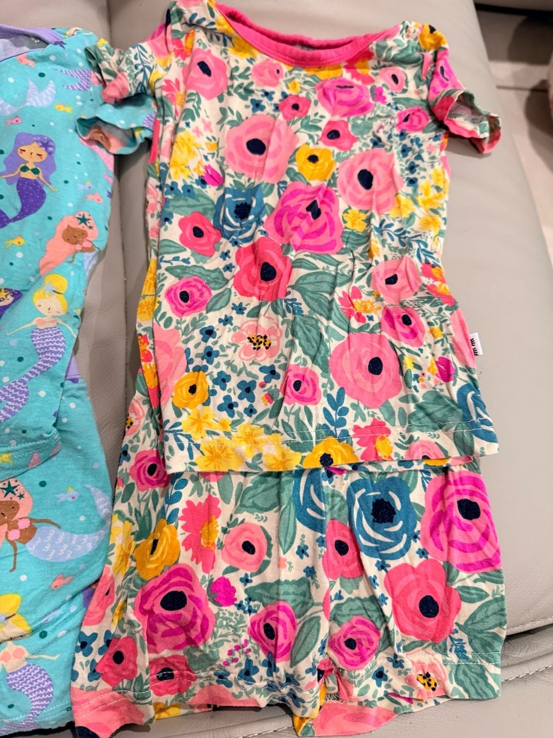 Little Sleepies Pj mermaid magic secret garden flower sweet treats ice cream 3