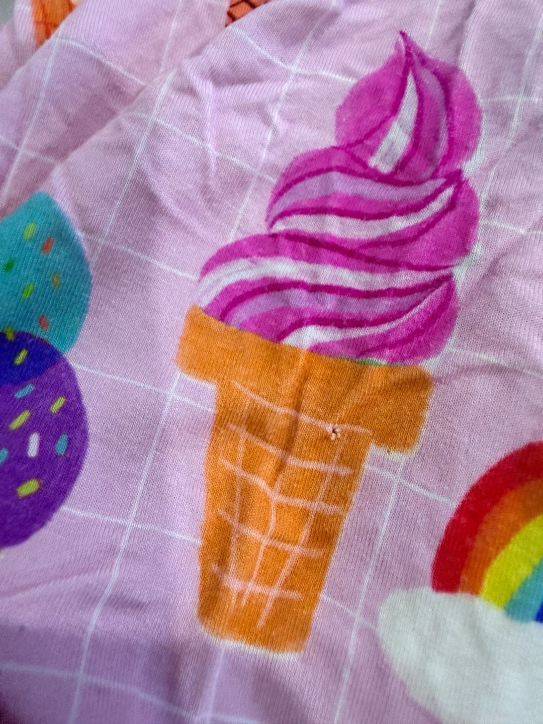 Little Sleepies Pj mermaid magic secret garden flower sweet treats ice cream 6