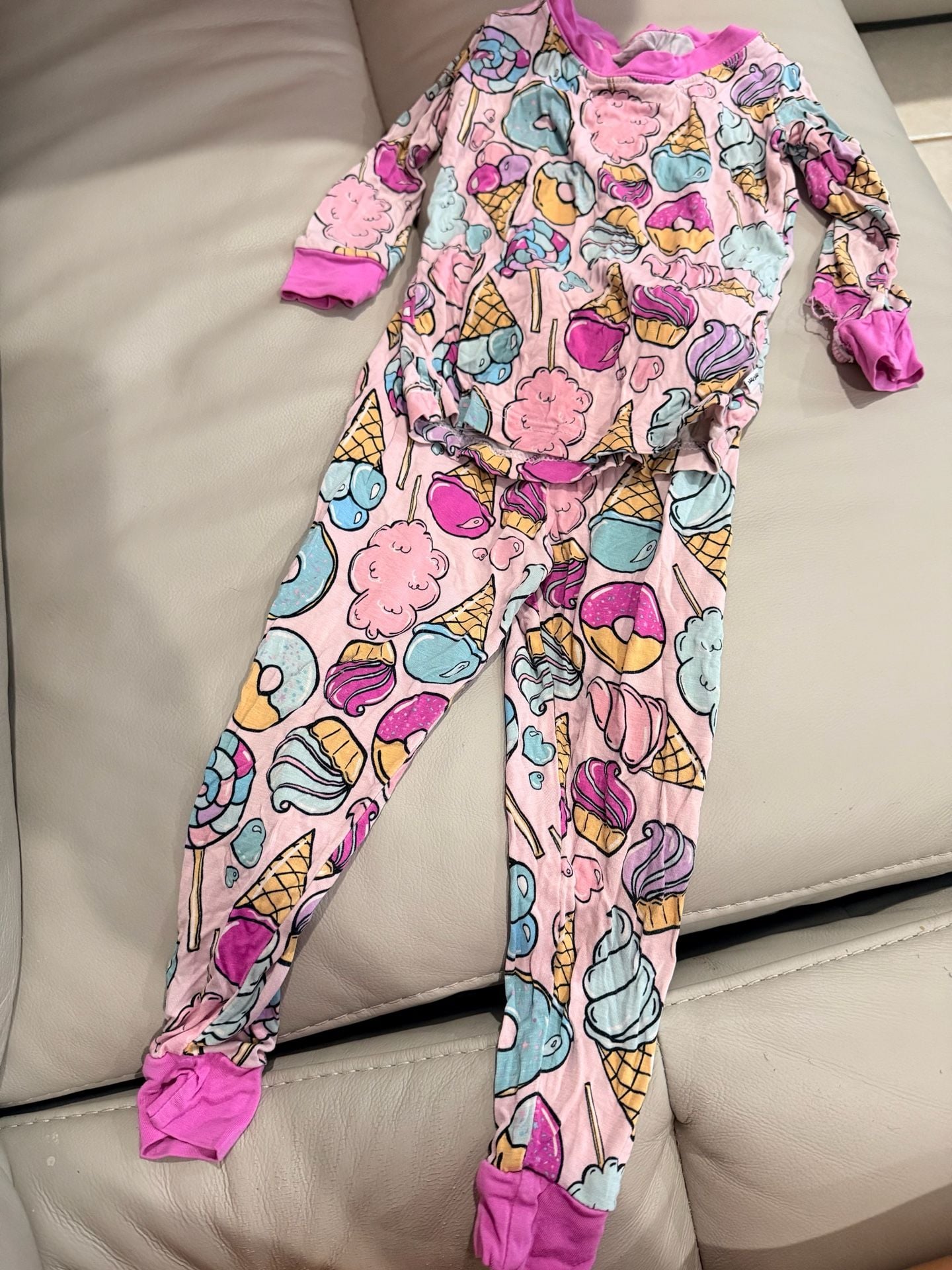 Little Sleepies Pj mermaid magic secret garden flower sweet treats ice cream 8
