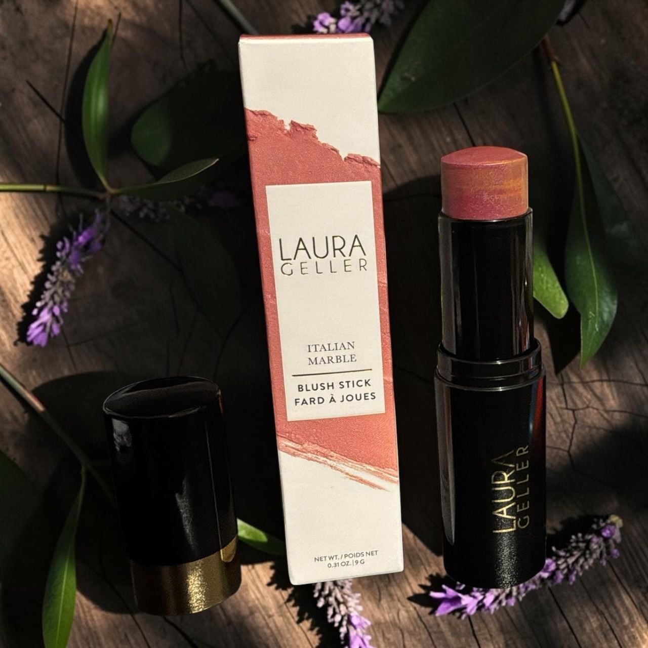 Laura Geller Italian Marble Blush Stick Dolce Vino 0.31 Oz NIB 1