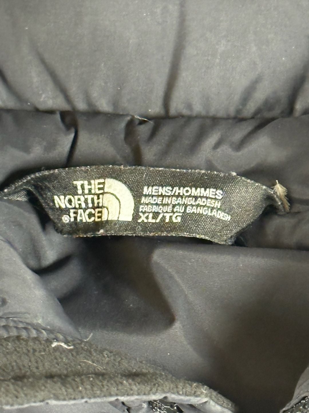 The North Face 700 Hybrid Down Jacket XL Black Hooded 3
