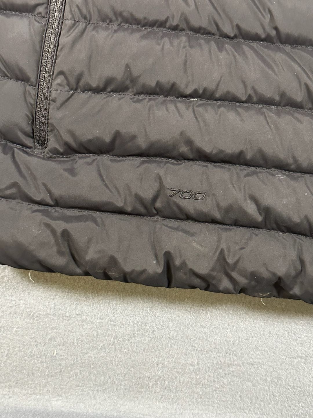 The North Face 700 Hybrid Down Jacket XL Black Hooded 5