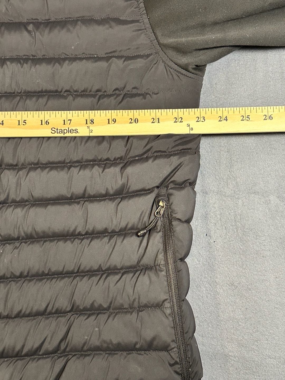 The North Face 700 Hybrid Down Jacket XL Black Hooded 7