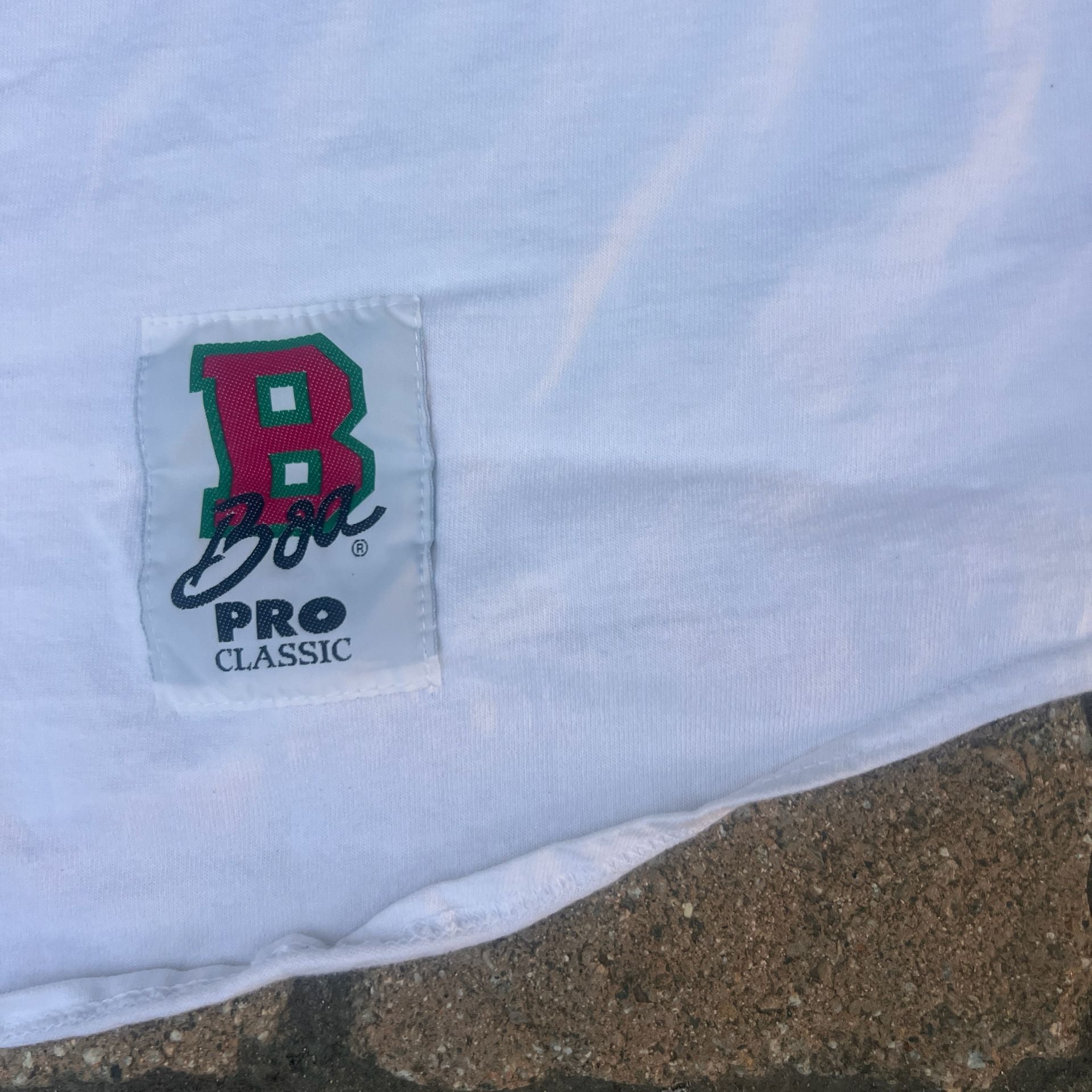RARE Boa Classic Sportswear San Bernardino Stampede Baseball Jersey XL White 5