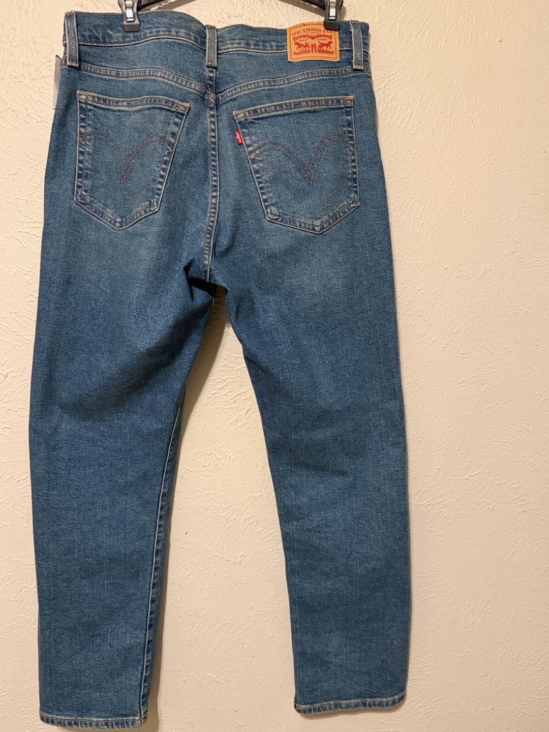 Levi's 501 Original Wedgie Straight Jeans Size 31 Medium Wash 6