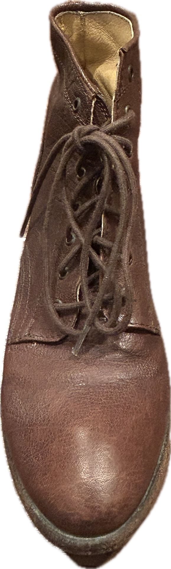 Frye Carson Brown Leather Lace-Up Ankle Boots – Women's Size 10B EUC MSRP $378 13