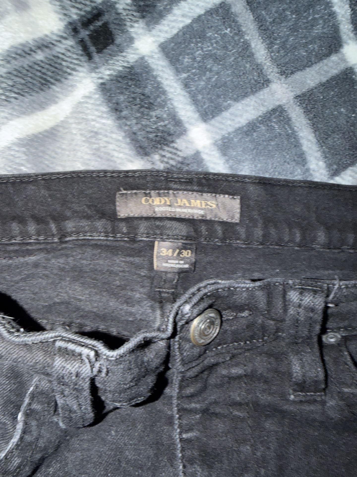 Cody James Jeans Size 34/30 Black Bootcut 2