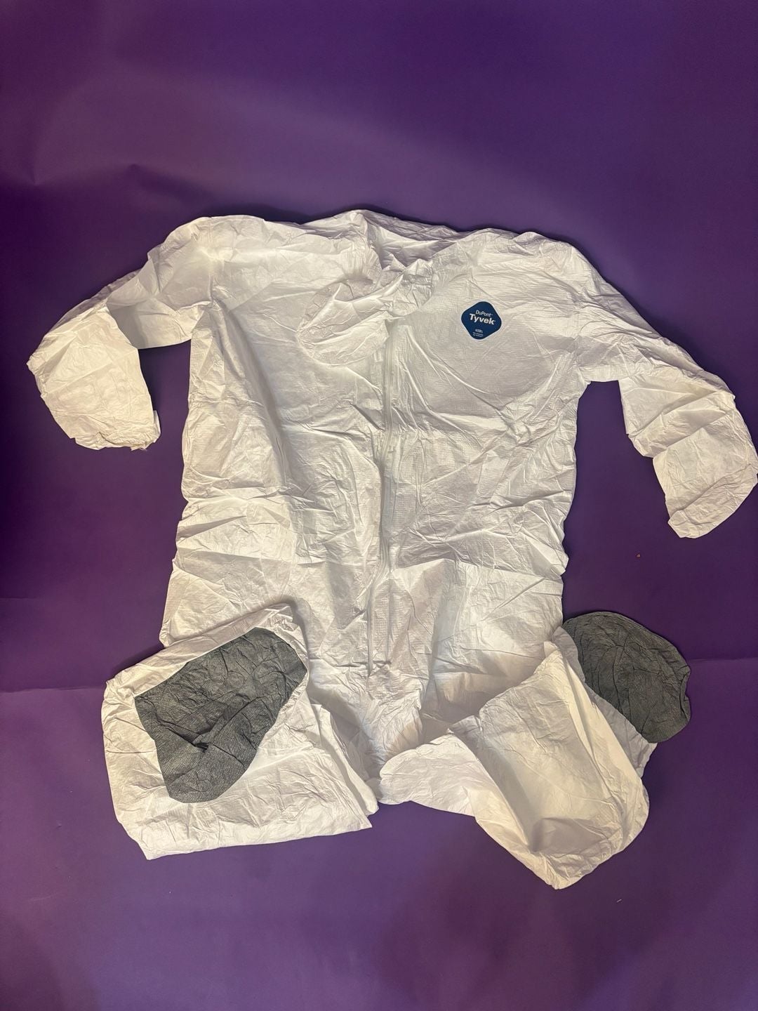 Dupont Tyvek Coverall Size 2X Large White Protective Apparel 5