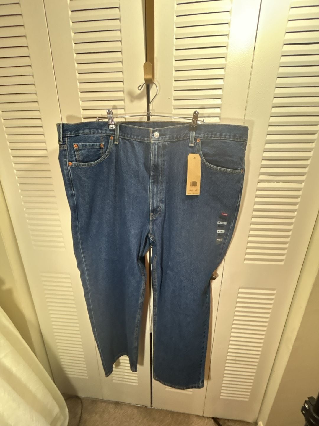 Levi's 550 Relaxed Jeans 48x30 Blue Denim 2